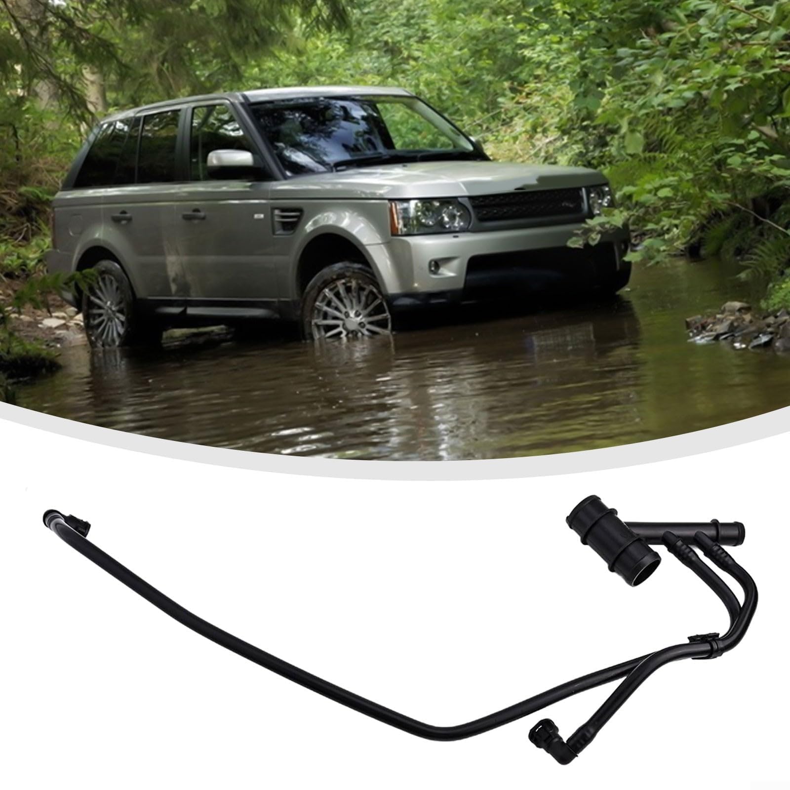 Tubo del liquido di raffreddamento del tubo dell'acqua per Range Rover Sport 2010-2013 Montaggio OEM LR019007 Tubo di raffreddamento in plastica di gomma di ricambio