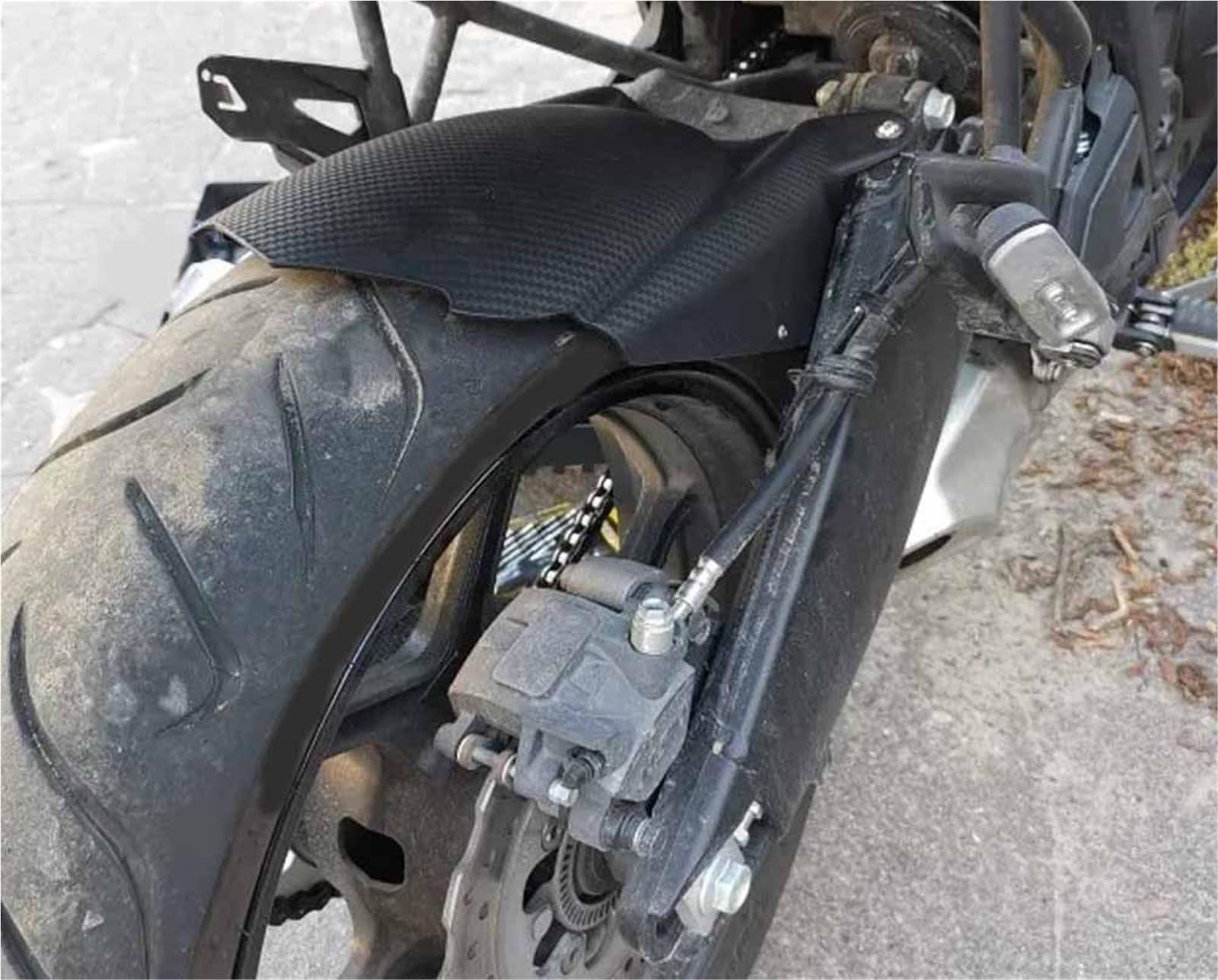 Per Kawasaki Per Versys 650 KLE650 2007 2008 2009 2010 2011 2012 2013 2014 2015-2024 Ruota Posteriore Del Motociclo Parafango Splash Guard