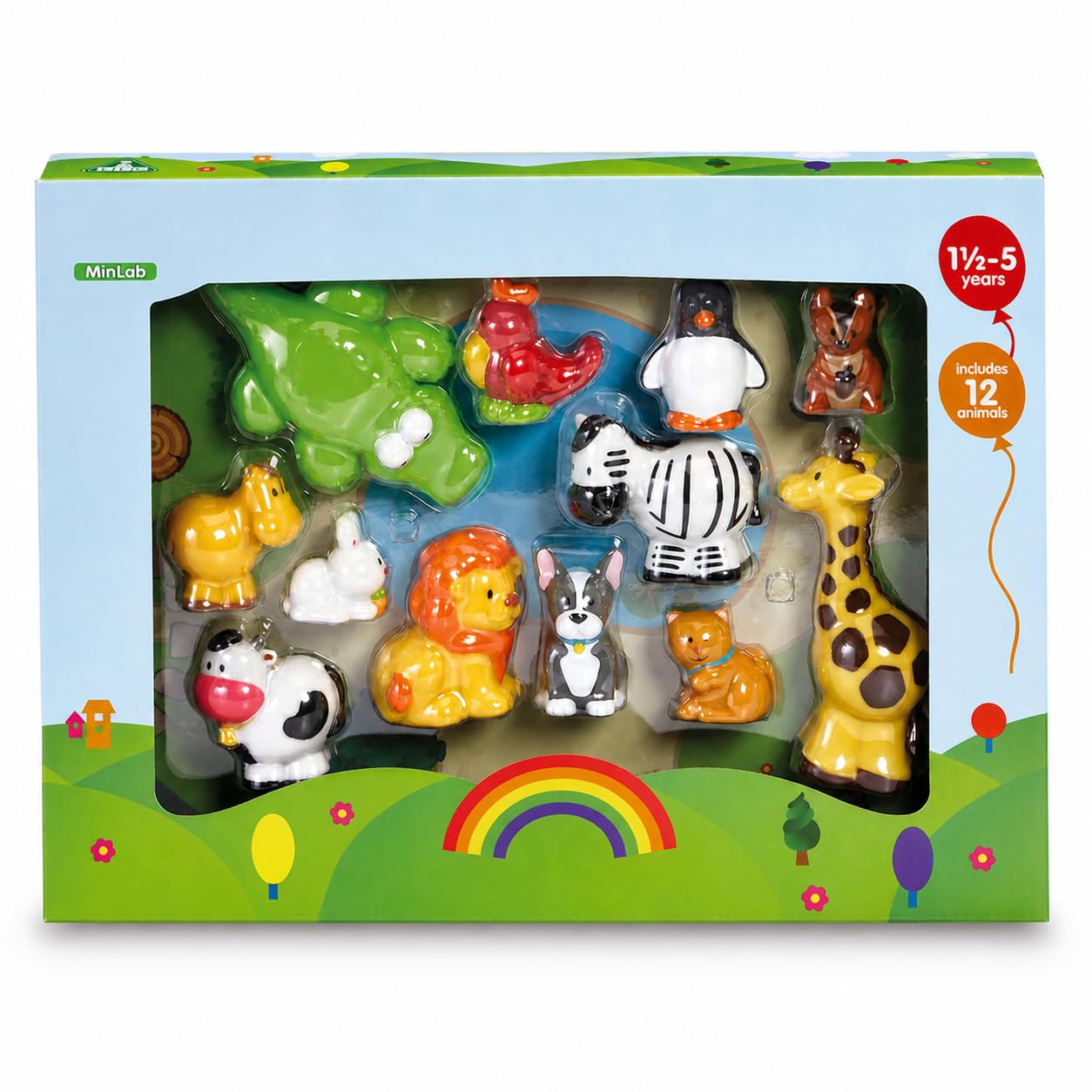 Happy Animal Collection Animal Playset