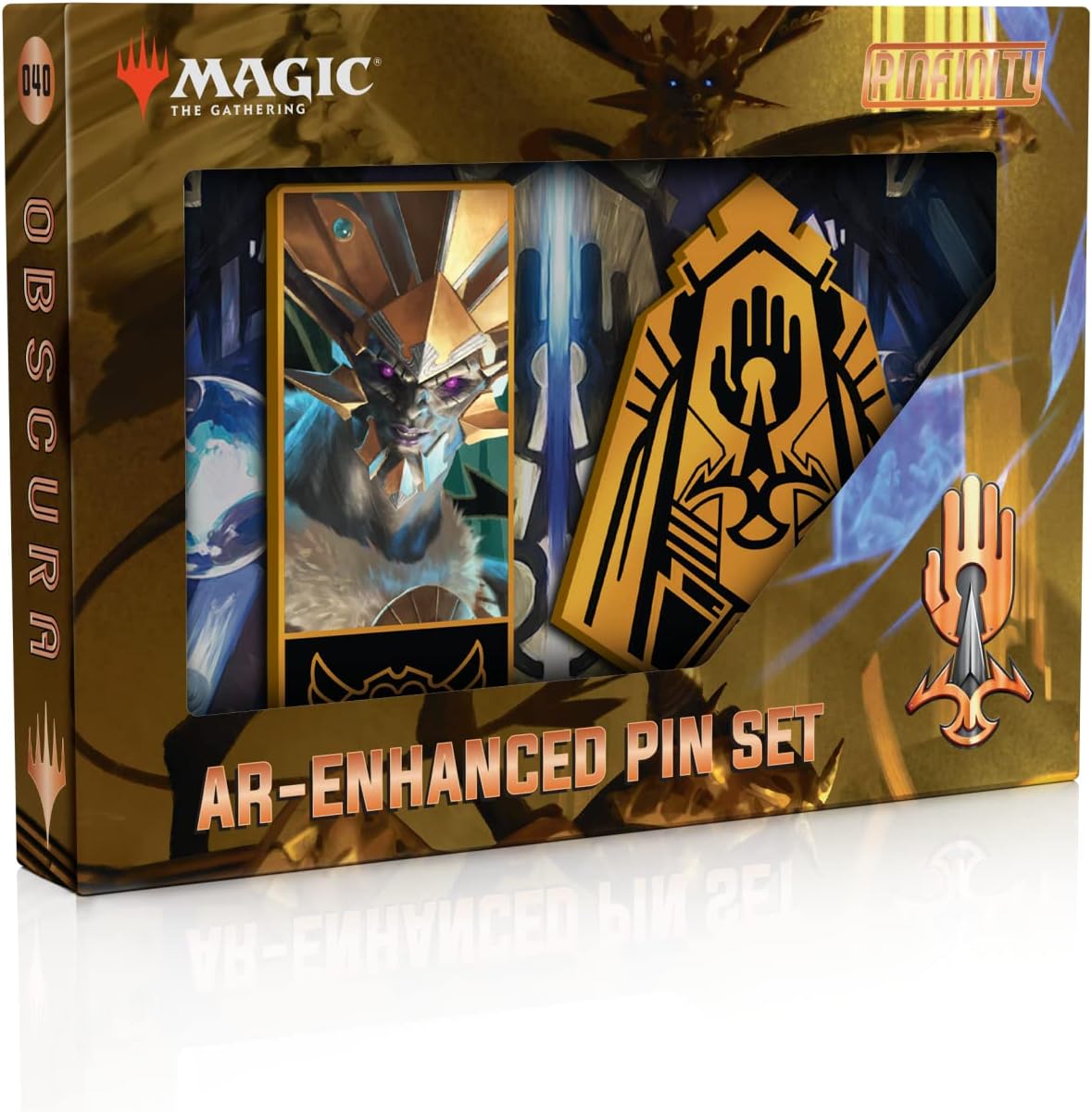 Pinfinity PMTG040 Magic: The Gathering-New Capenna Obscura AR Pin Set