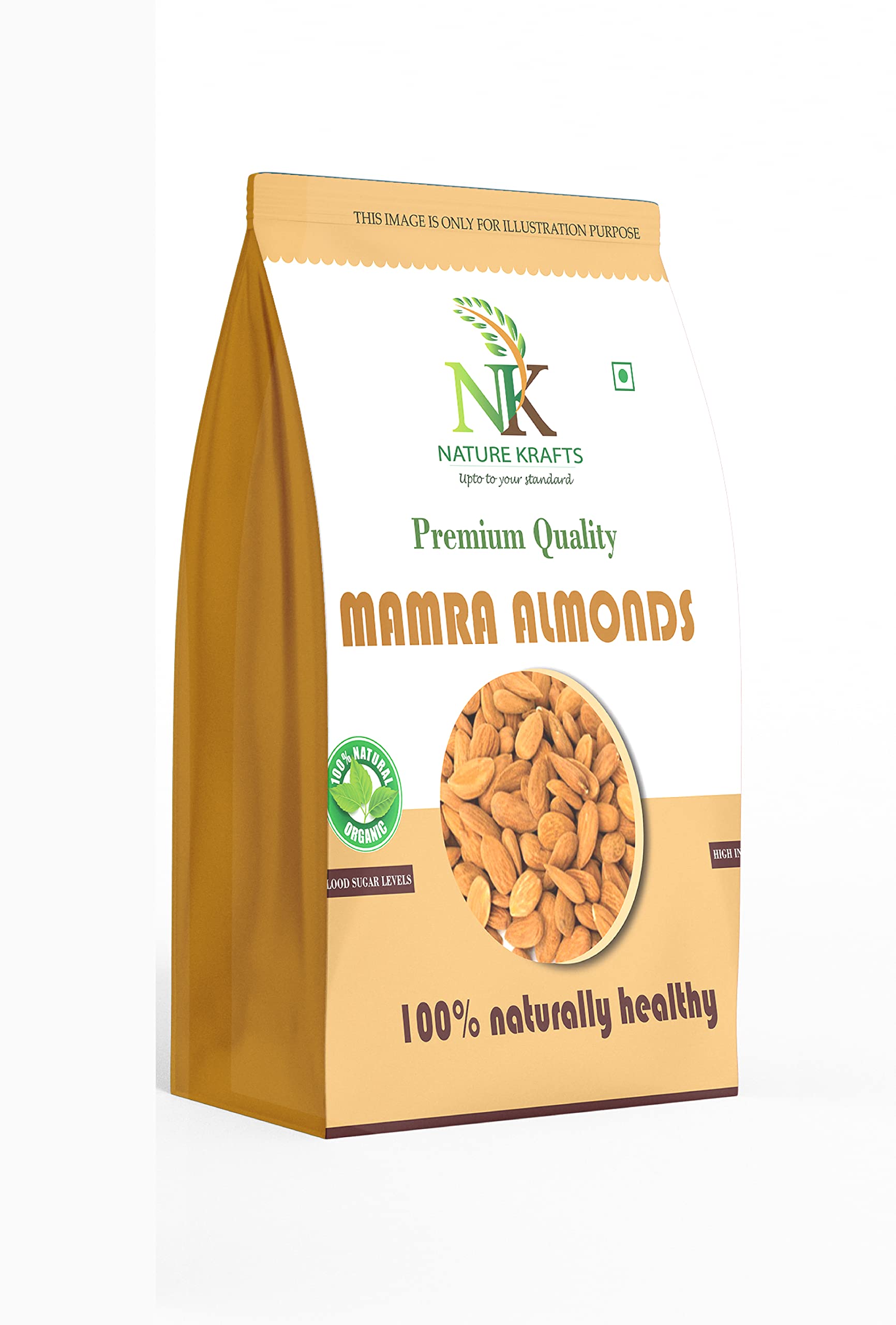 Nature Krafts Kashmir Kashmiri Mamra Giri Dried Almonds 1kg [ Grade-AAA Quality & Bold Size Bidam ] Rich in Oil , More Nutritious, Mamra Badam (B097GW98M1) Amazon Price History, Amazon Price Tracker