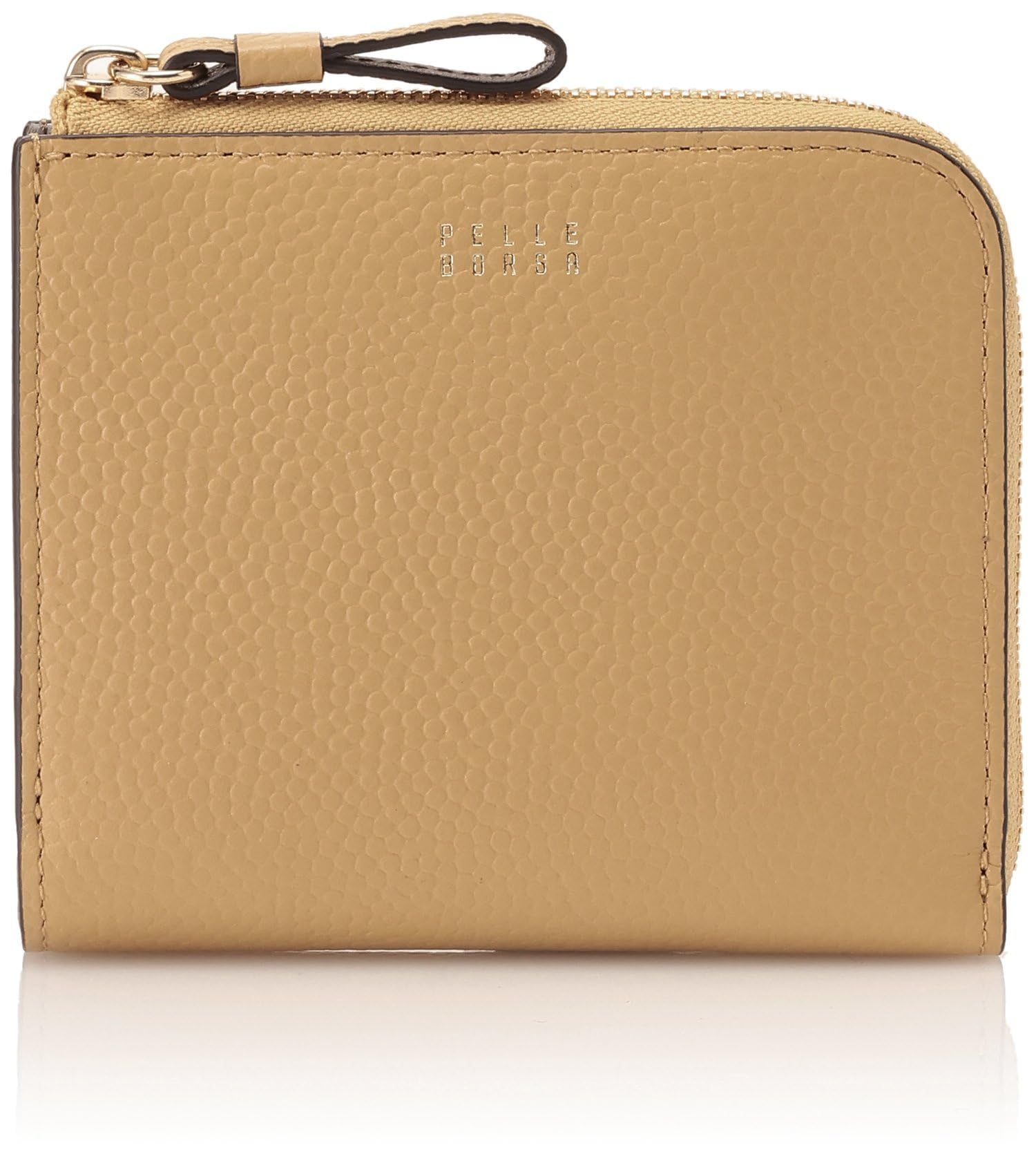 未使用】PELLE BORSA バイカラー コンパクトウォレット