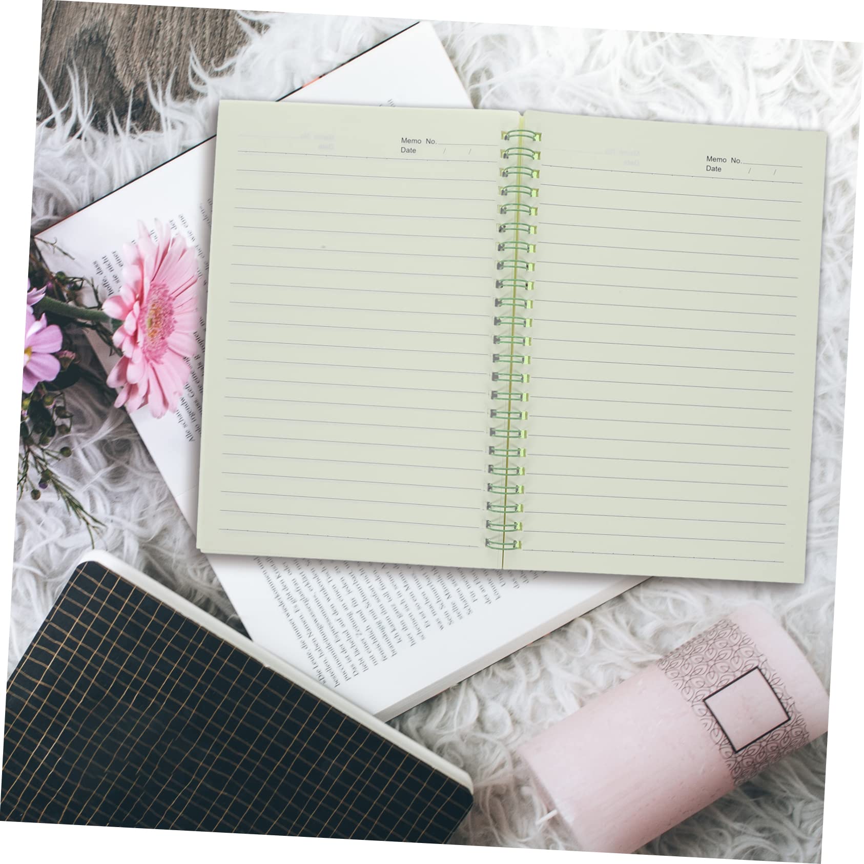 OSALADI Pack Spiralnotizbuch A5 Pp Papier mit Schulanfang Party