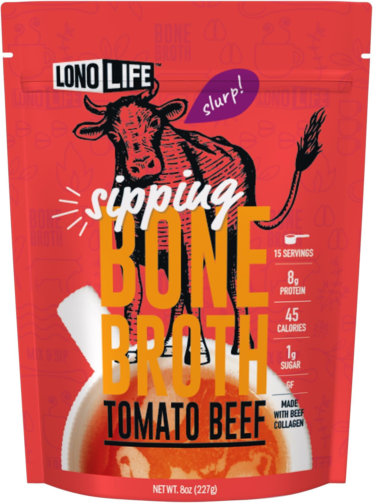 Grass-Fed Tomato Beef Bone Broth Powder