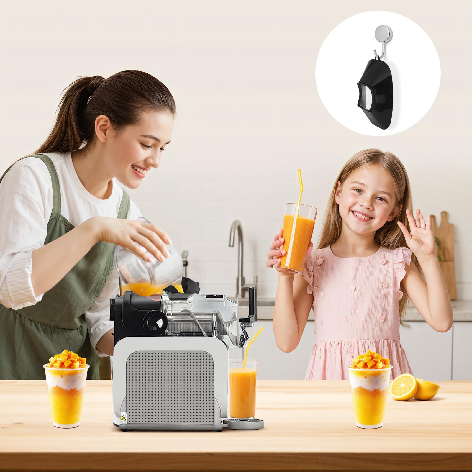 Spritzschutzhaube für Ninja Slushie Maschine FS301/FS300 – Flüssigkeitsführungsabdeckung – Ninja Slushie-Maschinenzubehör – kein Verschütten beim Ausgießen von Getränken/Fruchtsäften – werkzeuglose