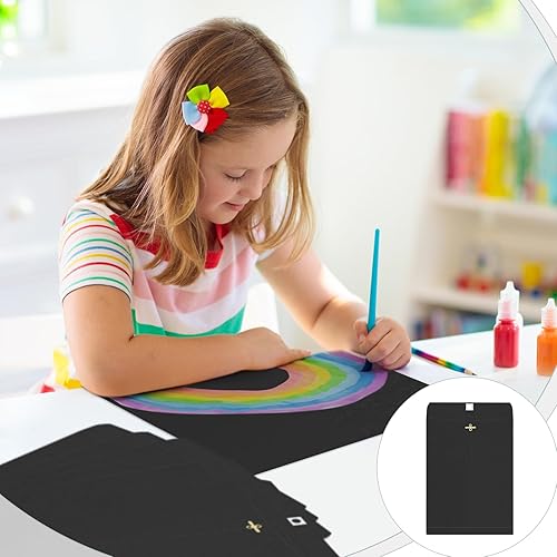 Miniatura 5 de Geyee 200 sobres de manilla de 9 x 12 pulgadas con cierre de cierre, sobres grandes de color de papel para almacenar correo, hogar, negocios,