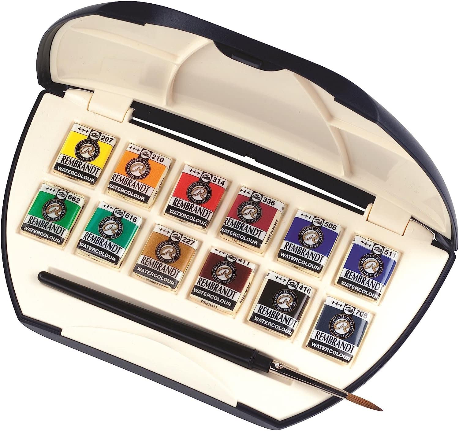 Amazon.com: Rembrandt Artists' Watercolor Set - Luxury Pocket Box