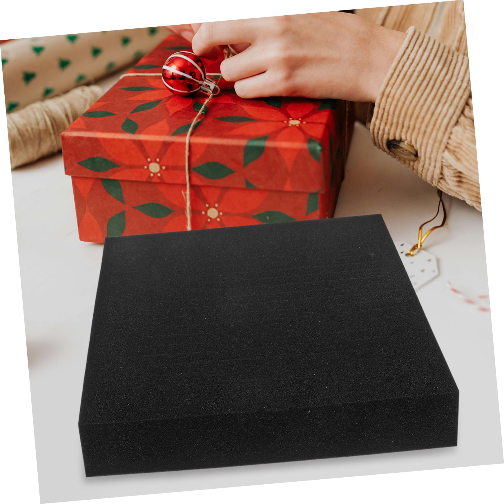 DOITOOL 4piezas Espuma De Alta Para Cajas De Joyeros y Embalajes De Pequeñas Insertos De Espuma Multiusos Láminas De Para Embalaje Material De