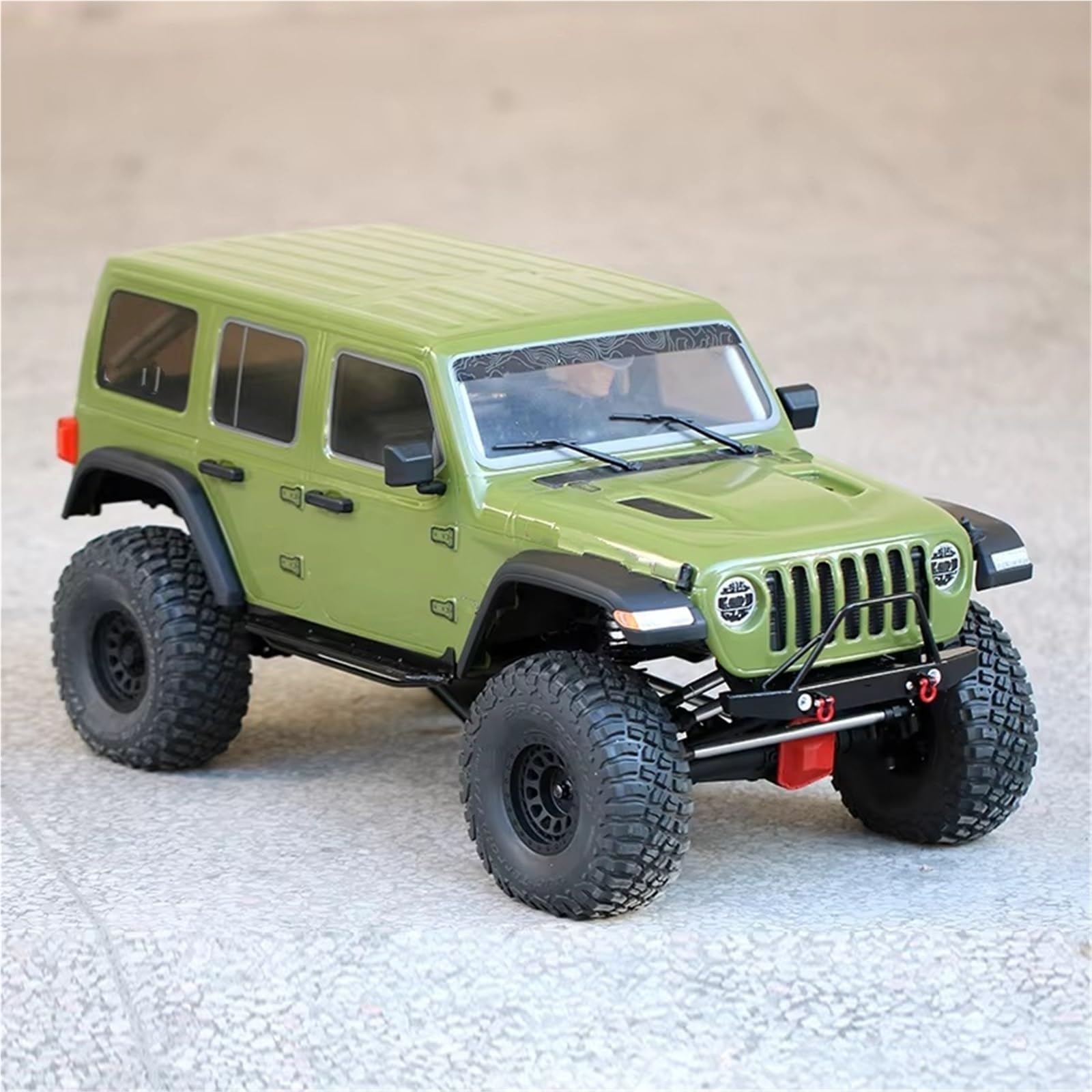 Paraurti RC per Axial SCX6 AXI05000 1/6 RC Crawler Car Paraurti Anteriore Metallo Parti di Aggiornamento Accessori Ricambio