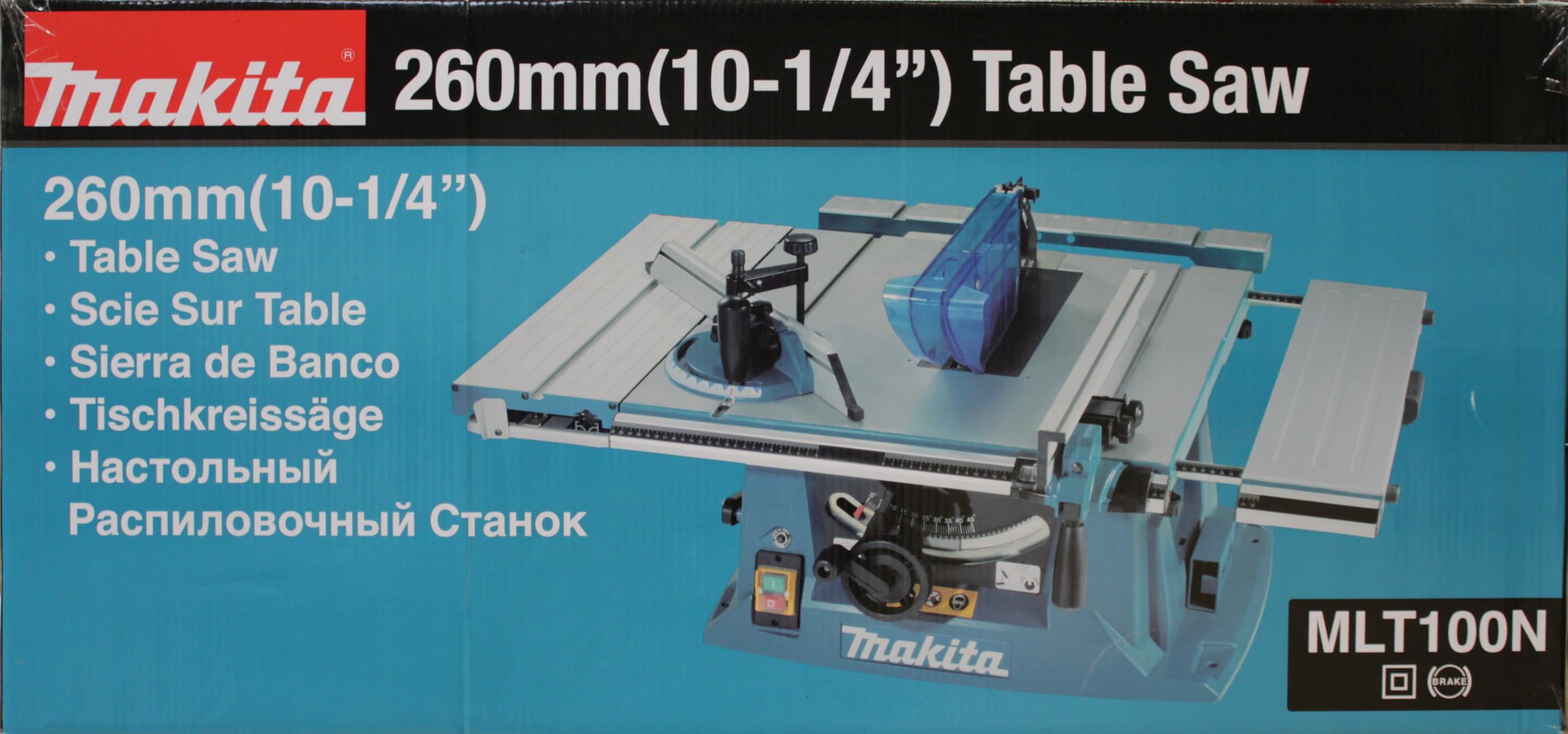 Makita MLT100NX1 Tischkreissäge 260 mm mit Untergestell