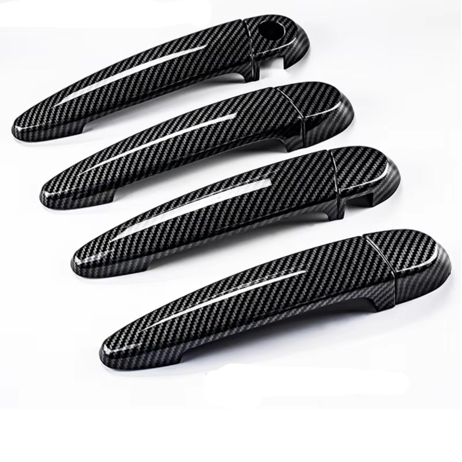 FVOIRSS Outer Door Handle Compatible with BMW for E70 for E71 for E84 Car Exterior Side Door Handles Covers Decoration Sticker Trims Protector Replacement