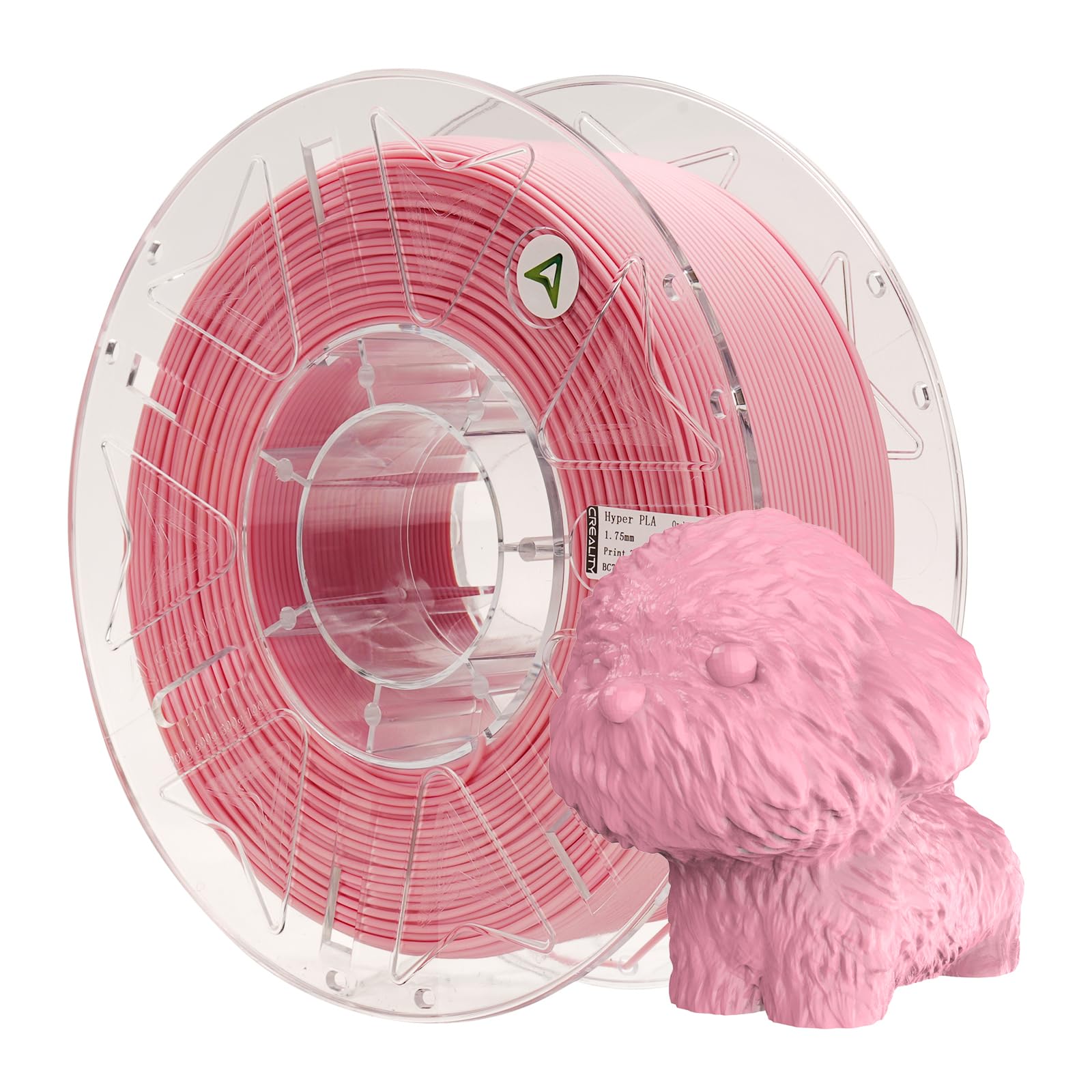 Creality Hyper RFID PLA Filament 1.75mm 1KG,Blush Pink, 1-Pack