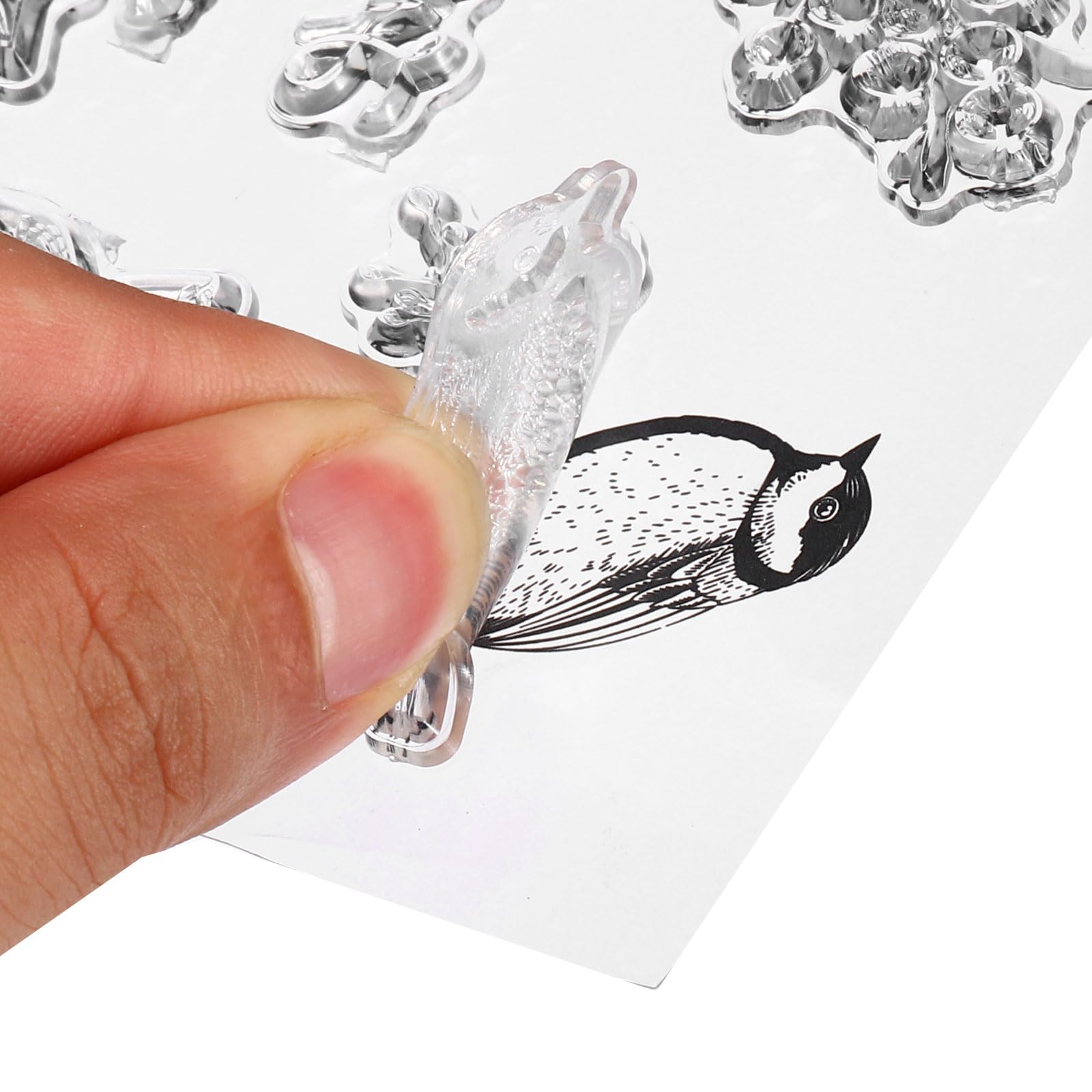PATIKIL Transparent Silicone Stamps - Image 3