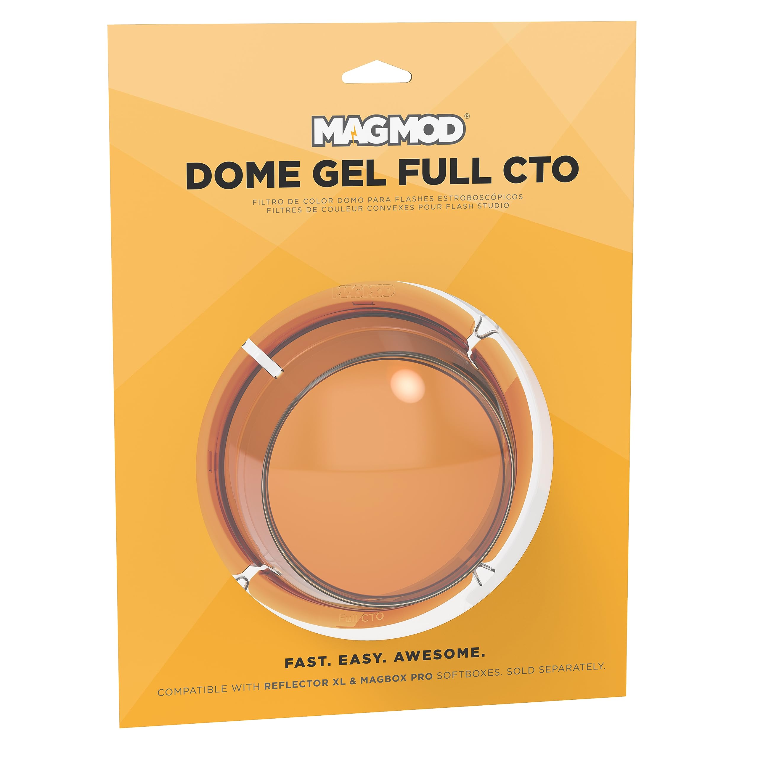MagModXL Dome Gel Full CTO for Reflector XL and MagBox Pro Softboxes