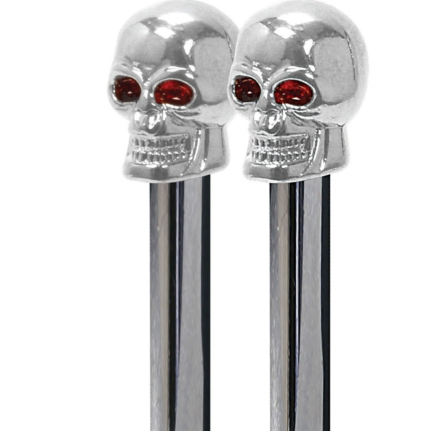 Bully PM347C Chrome Skull Door Knob