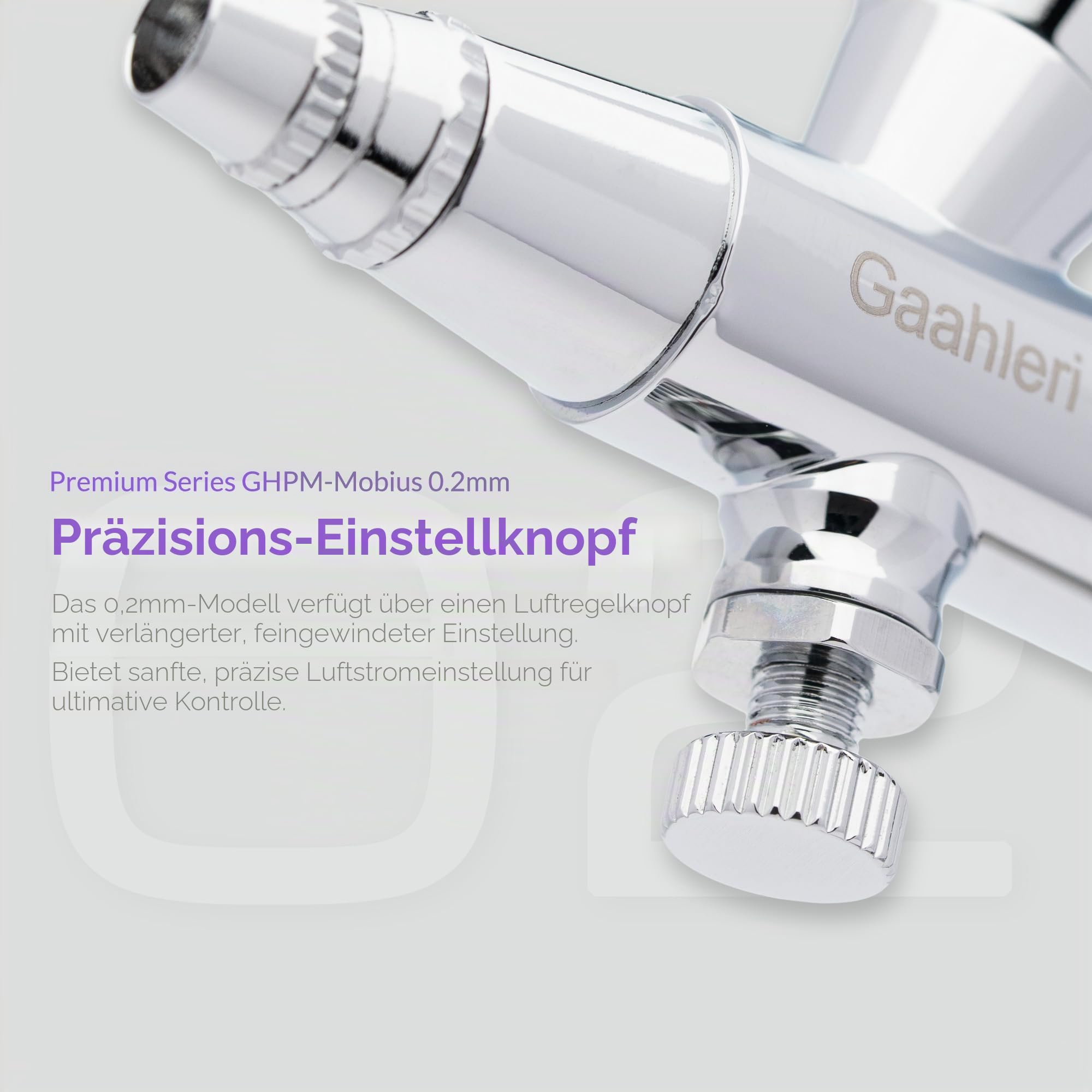 Gaahleri Airbrush Premium Serie GHPM-Mobius 0,2mm