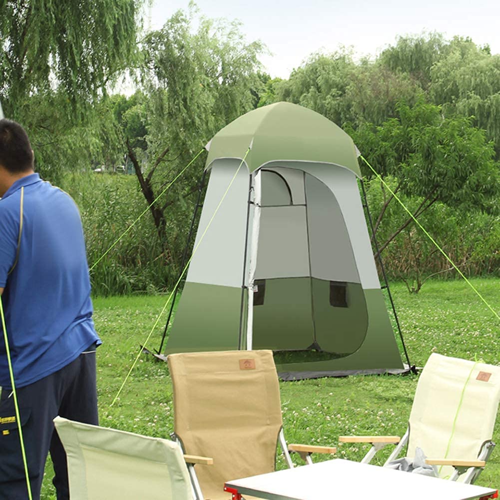 Outdoor Privatsphäre Zelt Dusche Umkleidezelt, Pop-Up-Zelt, Camping-Duschzelt, Umkleidezelt, Dusch-Sichtschutzzelt, ideal als Umkleide- und Badezimmer im Freien