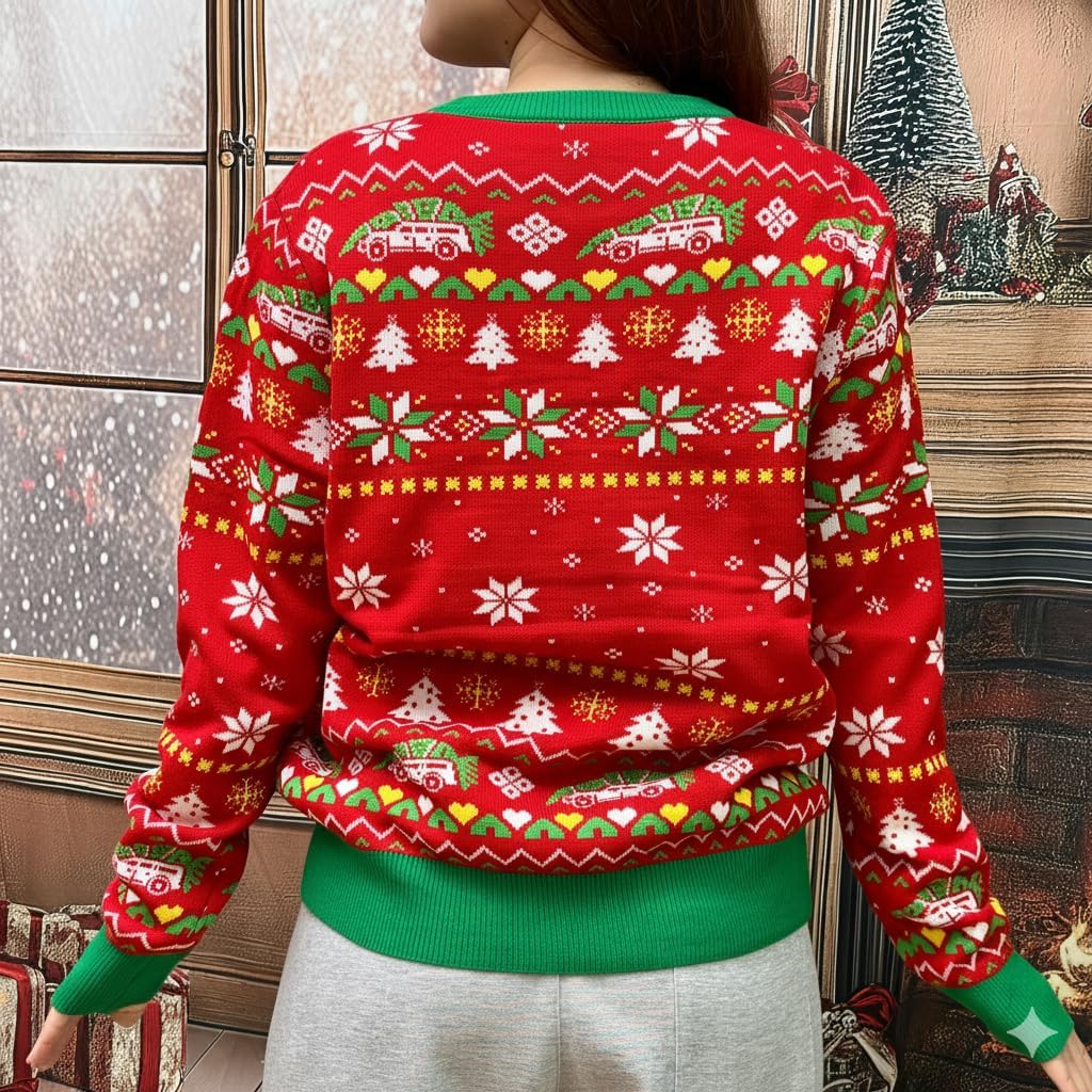 Ugly Christmas Sweater 2025 – Knitted Sweater – Xmas Ugly Sweatshirt – Gifts for Christmas - Image 2