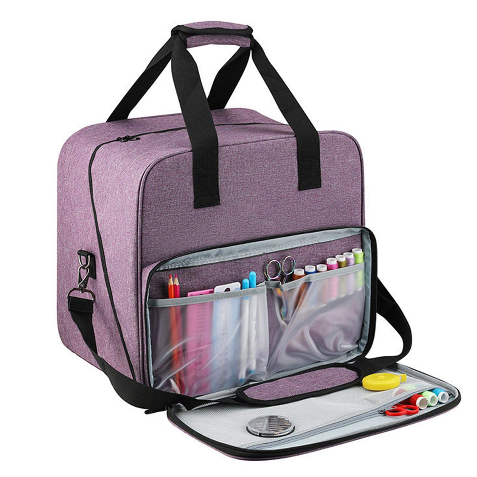Bolsa Transporte para Máquina De Coser - 38 * 36 * 29 Cm con Tela Oxford 600D Compatible