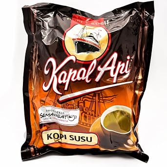 Kapal Api Kopi Susu Instant Coffee, 21.86 Oz