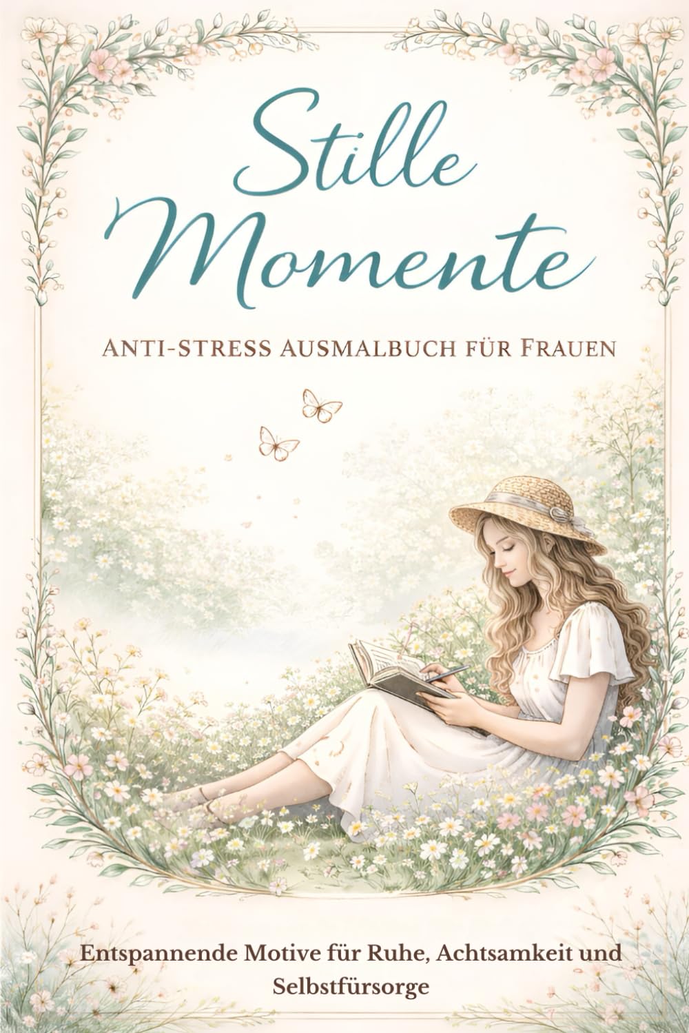 Stille Momente - Anti Stress Malbuch für Frauen: Entspannende Motive für Ruhe, Achtsamkeit und Selbstfürsorge
