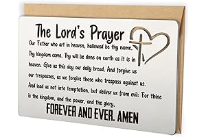 YODOCAMP Prayer Card Holder: Faith-Filled Wallet Insert for Men and Women