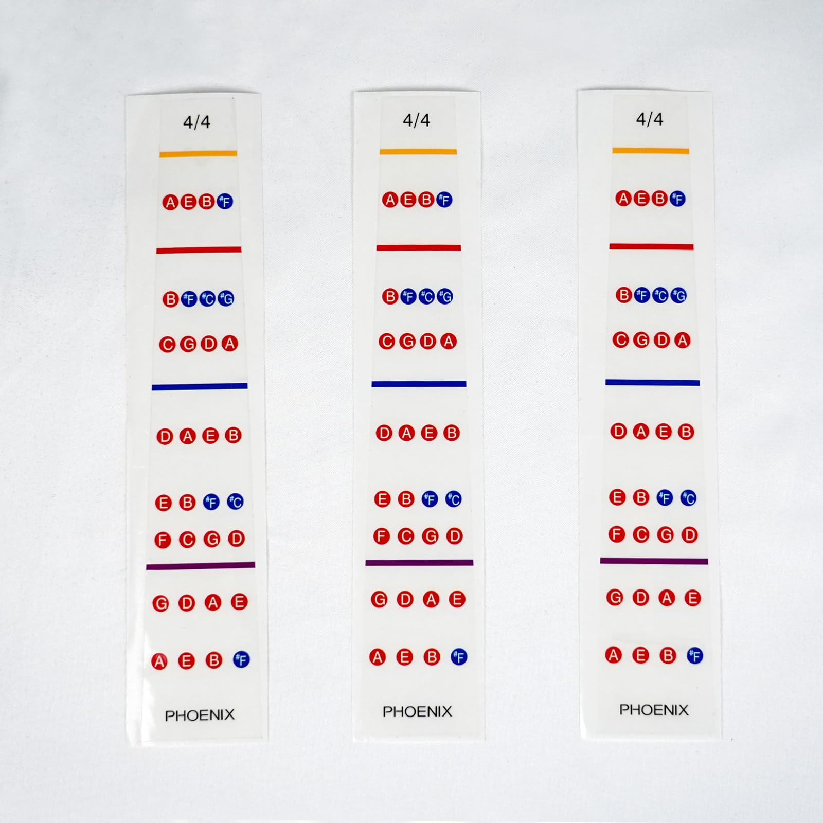 Snapklik.com : PHOENIX Violin Finger Guide And Fingering Chart ...