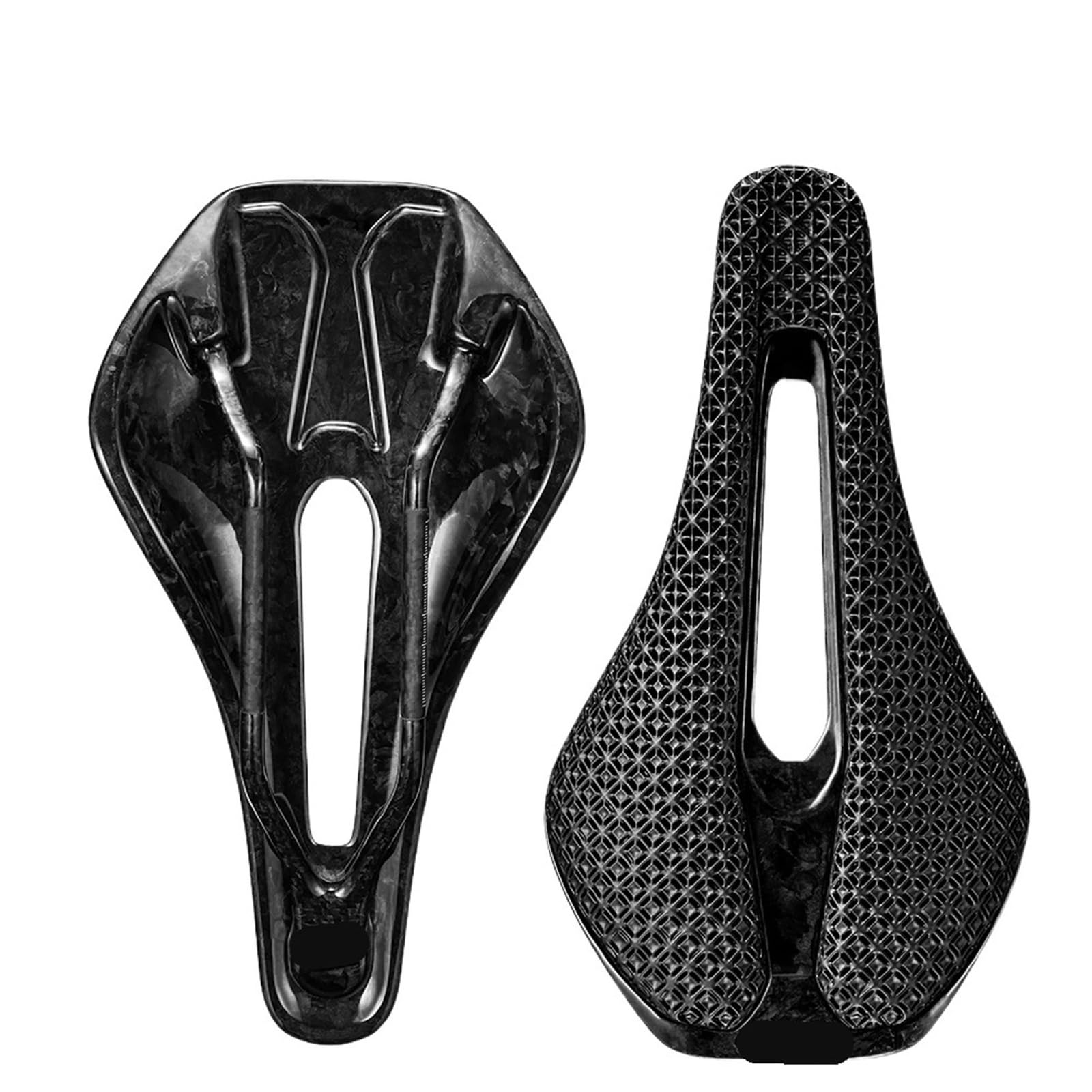 Compatibile con la sella RYET 105 g 135/143 mm | Carbonio stampato in 3D, binari 7x9mm, MTB/gravel/strada