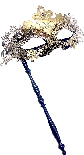 Miniatura 15 de Máscara veneciana para mujeres y hombres, para fiesta de disfraces, baile de graduación, Halloween, Mardi Gras