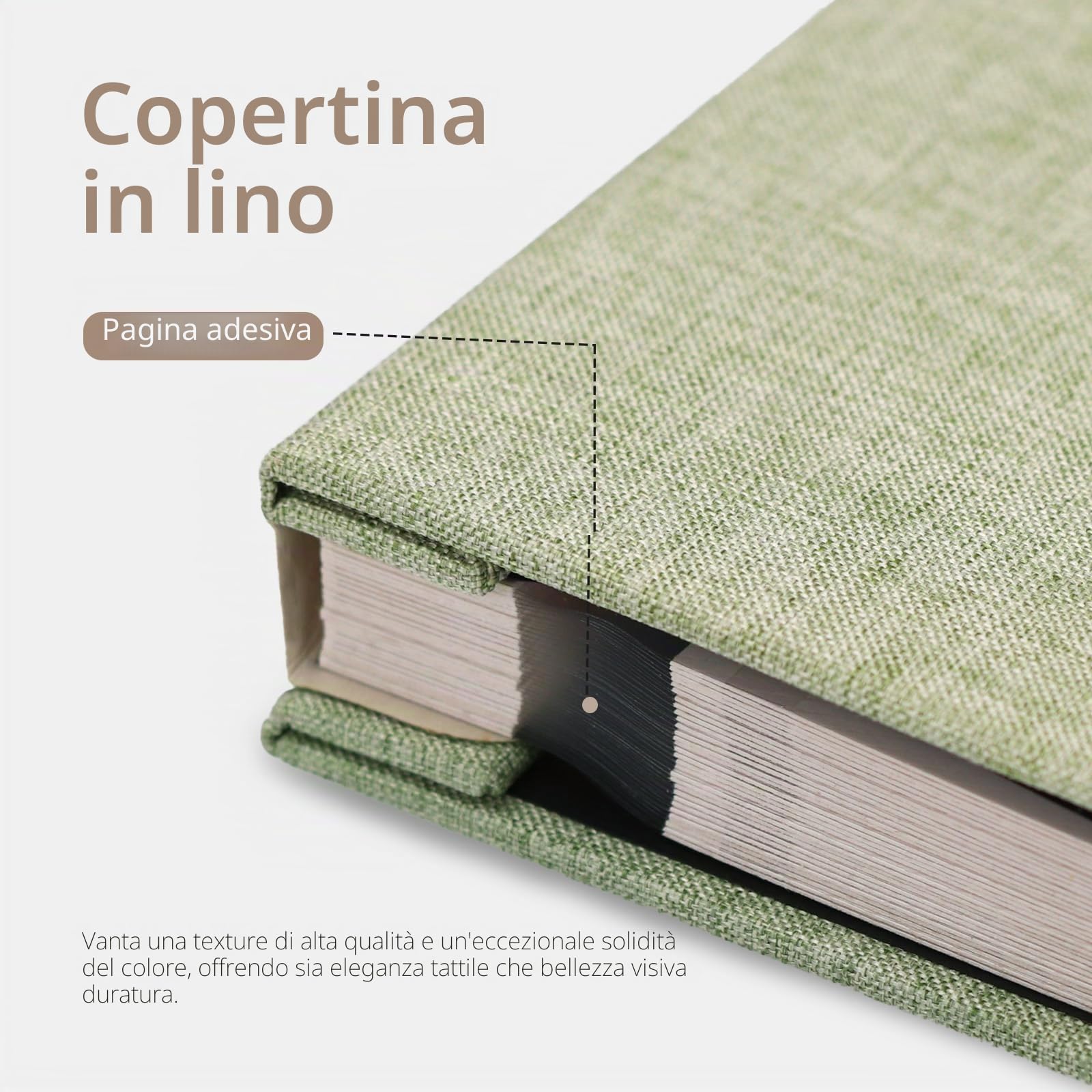 Vienrose Grande album fotografico adesivo per foto 10x15 cm 13x18 cm 21x28 cm Album per scrapbooking con penna metallica