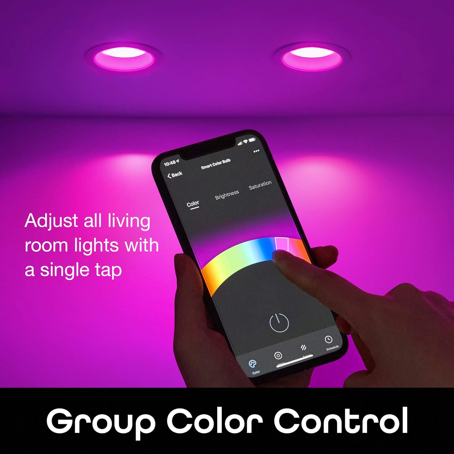 Exсluѕіvе Dіѕсоunt 50% Prісе Geeni P BR30 LED Smart Light Bulb, Tunable and Dimmable RGB WiFi Bulb, No Hub Required, Compatible with Alexa and Google Assistant (4 Pack)