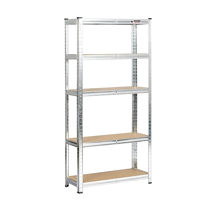 Buy Rhino Racking 5 Tier HeavyDuty Industrial Storage Shelves