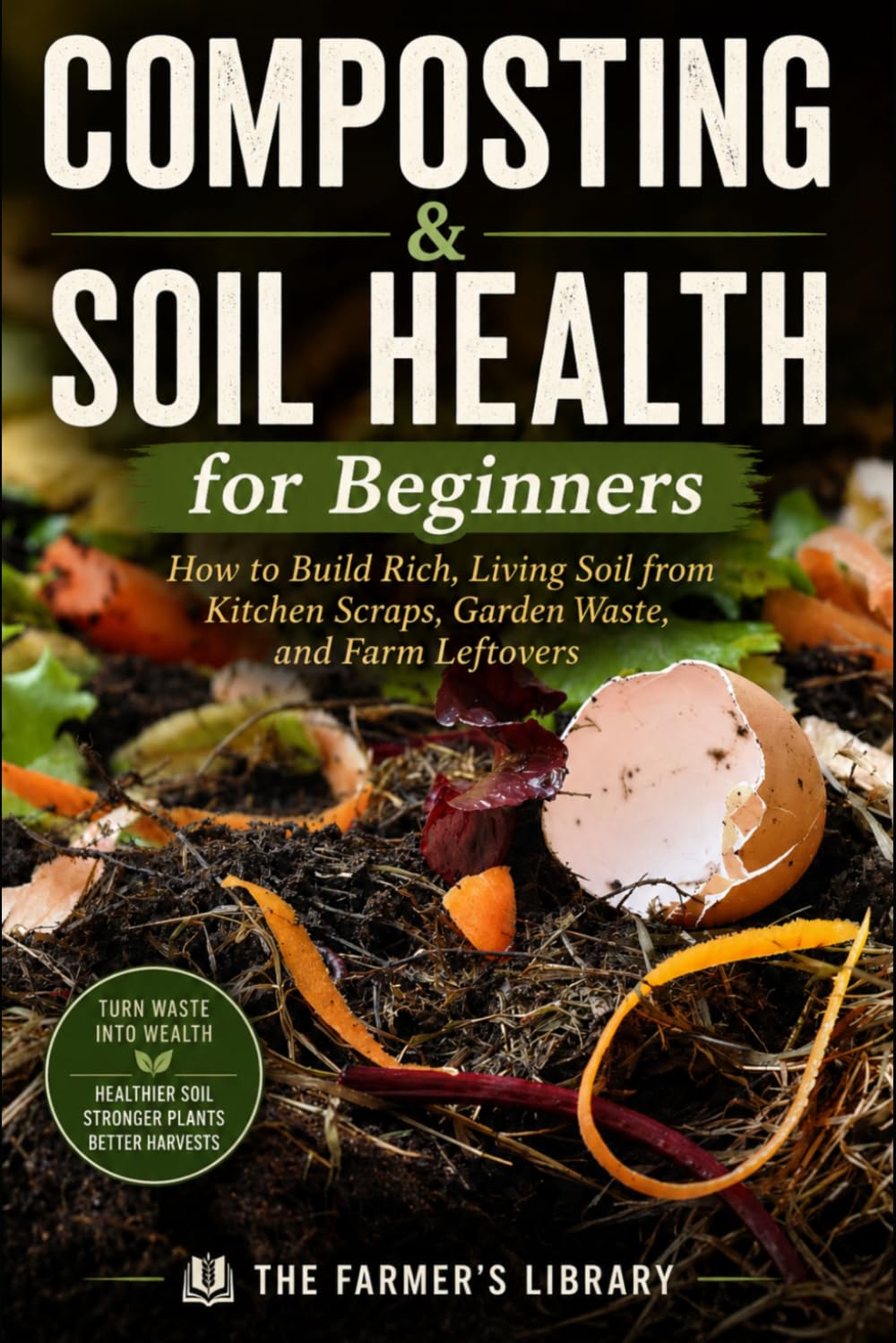 Composting & Soil Health for Beginners: How to Build Rich, Living Soil from Kitchen Scraps, Garden Waste, and Farm Leftovers