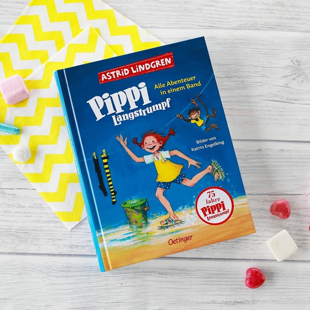 Pippi Langstrumpf. Alle Abenteuer in einem Band: Alle drei farbig illustrierten Pippi-Geschichten von Astrid Lindgren in einem Buch