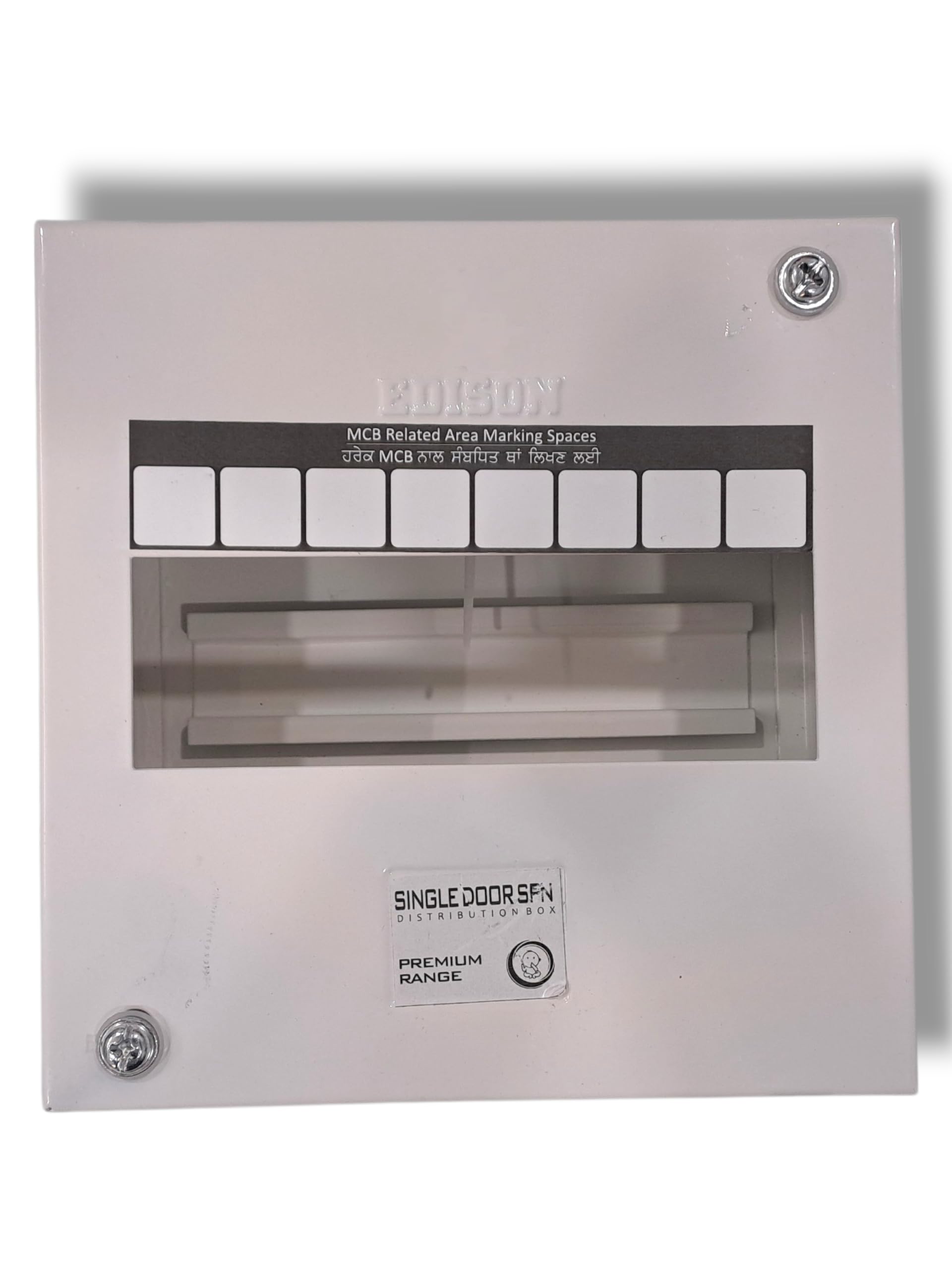 MCB DISTRIBUTION BOX SINGLE DOOR (8 WAY MCB BOX) — Amazon image 3