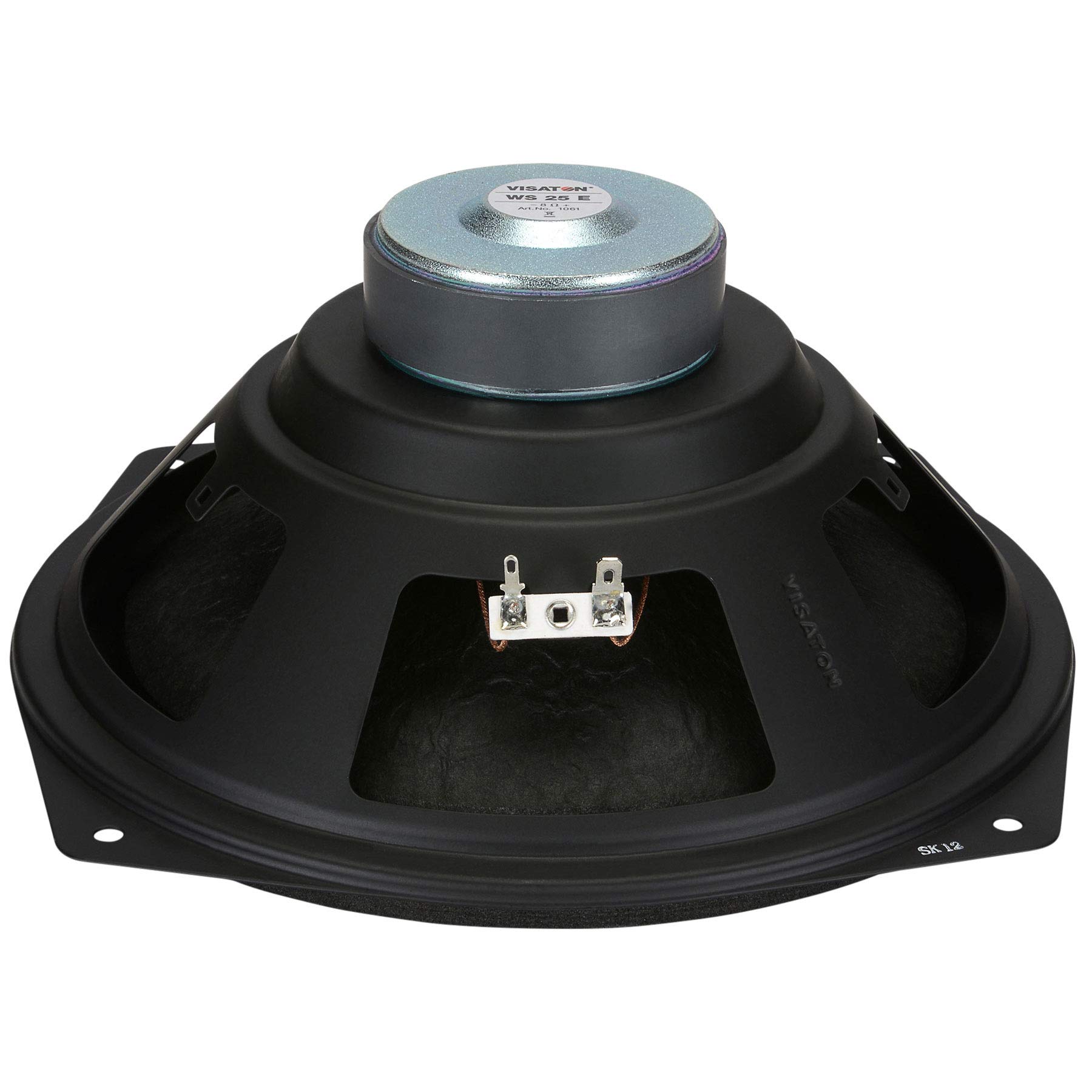 Visaton VS-WS25E/8 - Altavoces (1.0 canales, 80 W, fu – 6000 Hz, 8 Ω, Negro)