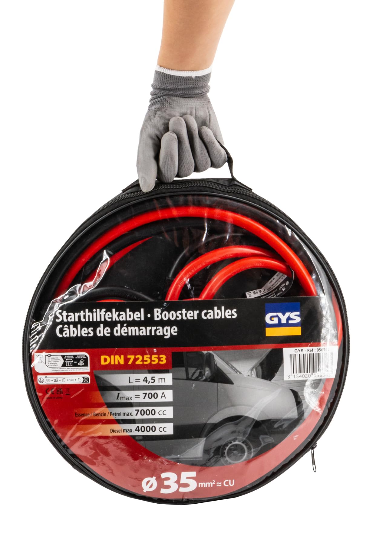 GYS 056353 kabel rozruchowy
