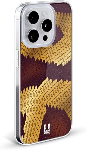 Miniatura 2 de Head Case Designs Ball Python - Funda de gel con patrón de serpiente protección de grado militar compatible con Apple iPhone 11 y compatible con
