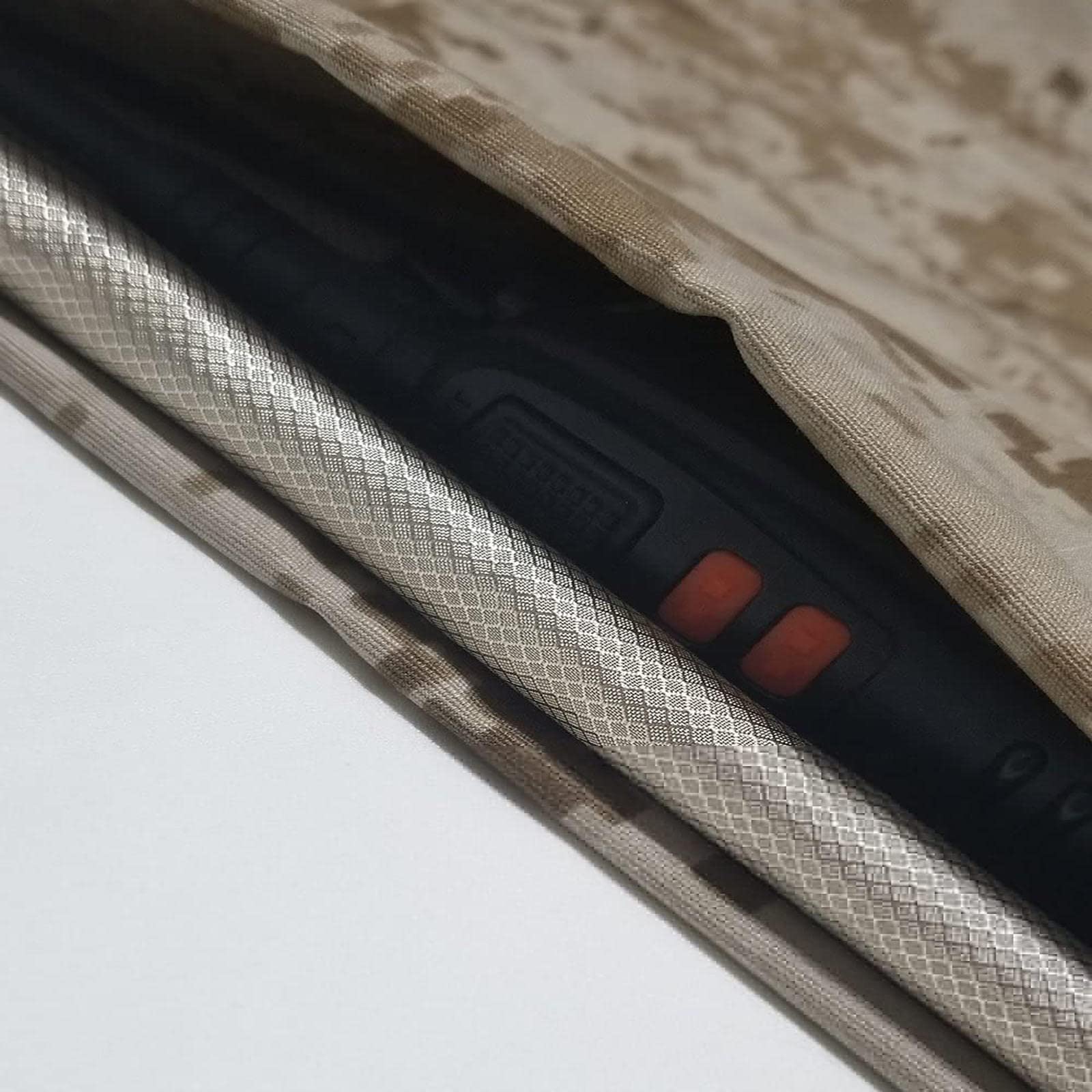 EMF-Schutzgewebe-Faraday-Gewebe-RFID-Abschirmungsmaterial-EMF-Blocker-Blockierung EMI-Abschirmung leitfähiges Material Schilde Signale (5G, WiFi, Zell, Blau-zu-to-th), Silber-9m
