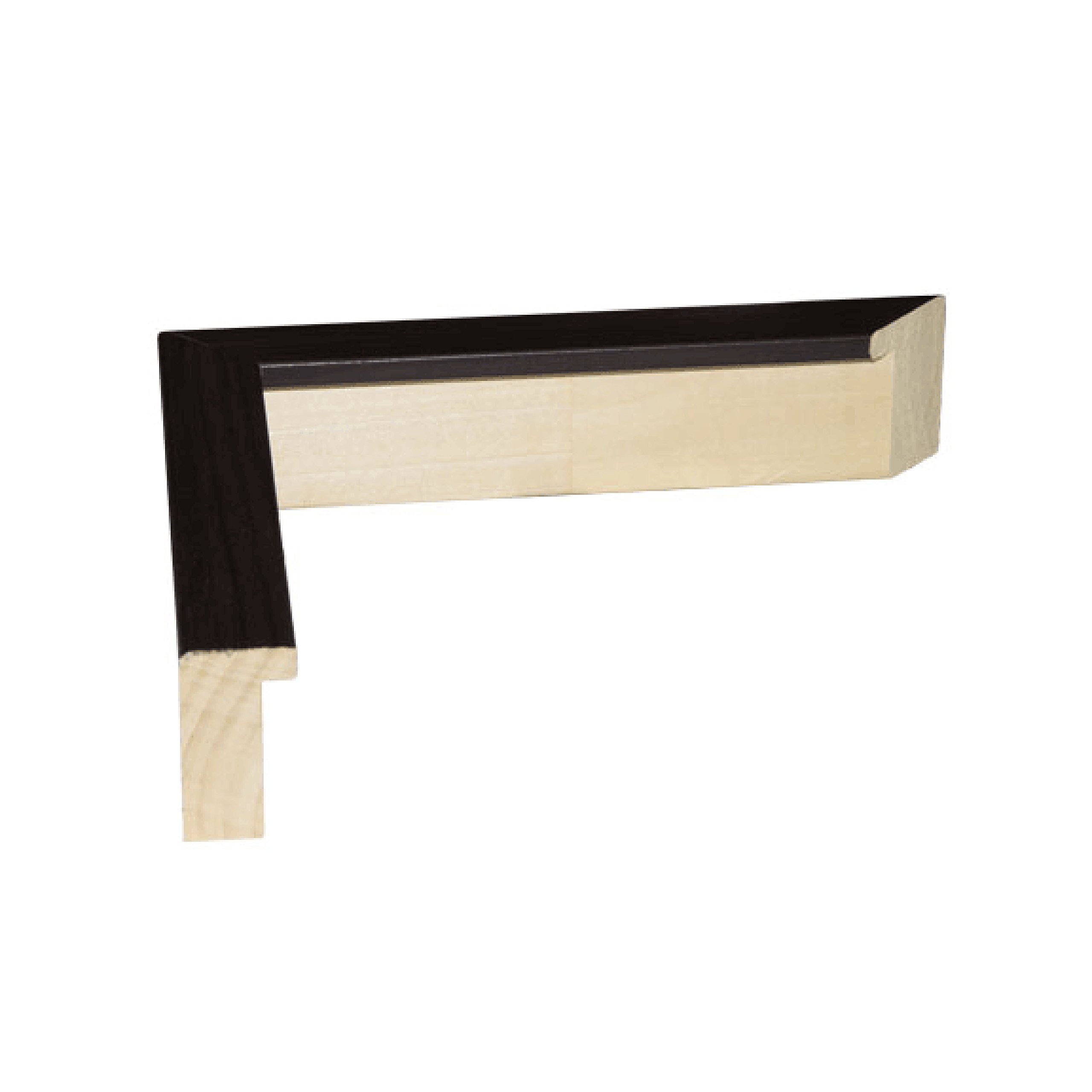 Frame USA True Depth Series 11x14 Poplar Wood Frames for Art and Canvas (Brazilian Walnut)