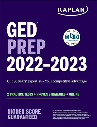 GED Test Prep 2022-2023: 2 Practice Tests + Proven Strategies + Online (Kaplan Test Prep)