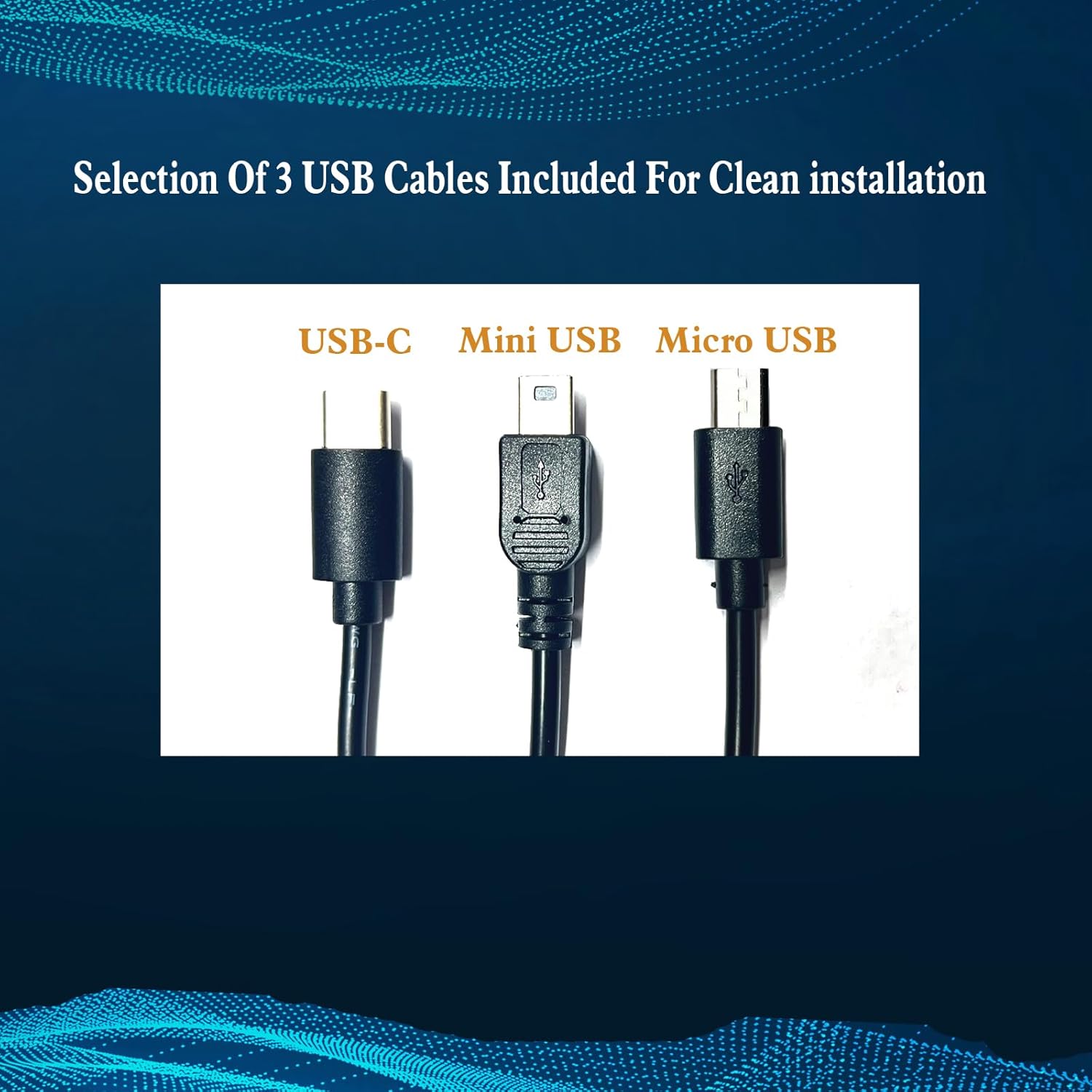 Dash Cam Power Adapter (14 Pin Type) Compatible with Dodge RAM 1500 2500 3500 2013-2018 & Jeep Compass 2017+, Wagoneer 2020+, Connects to Rear View Mirror Plug Plug & Play.