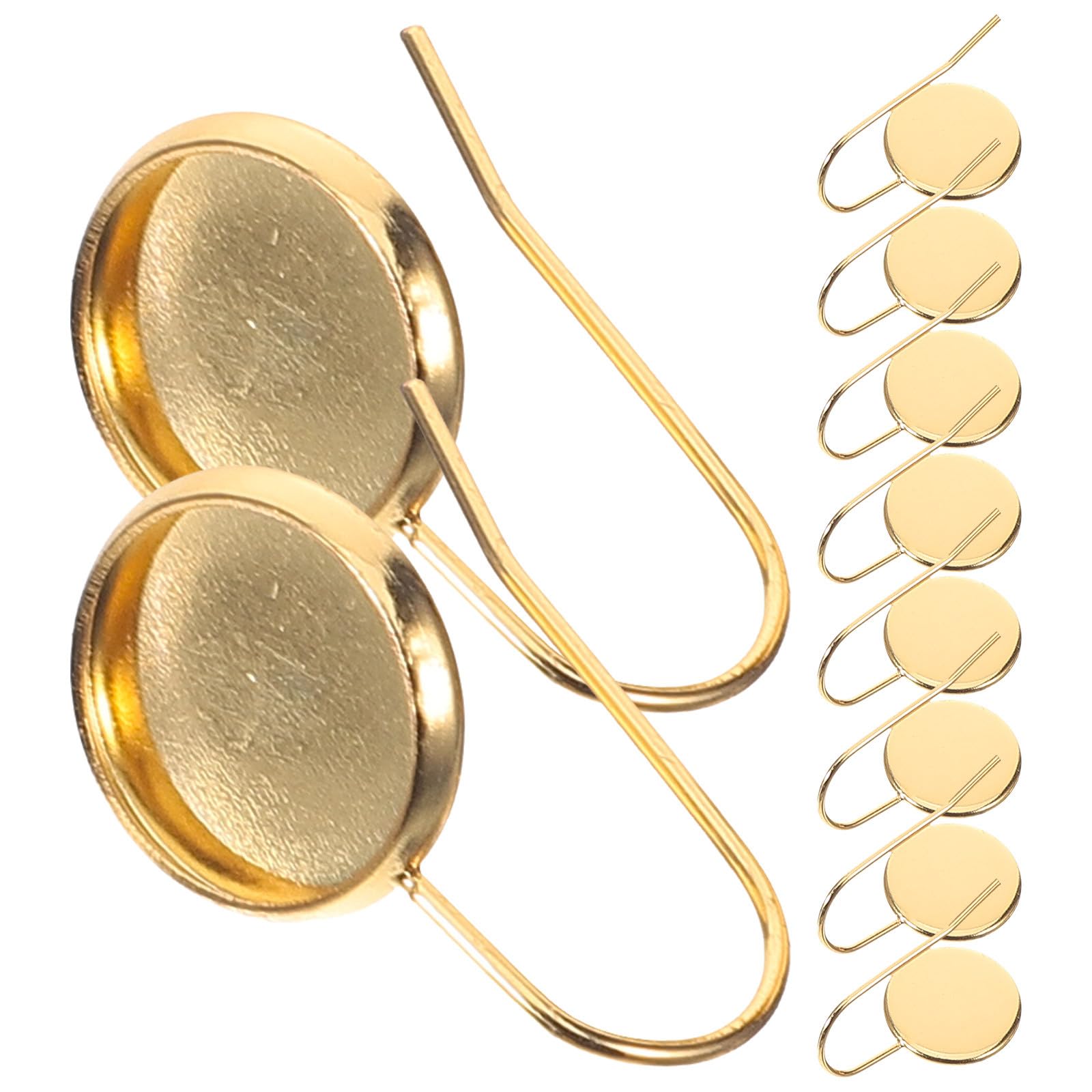 Bases colgantes bisel para pendientes artesanales: diseña tus joyas vintage personalizadas
