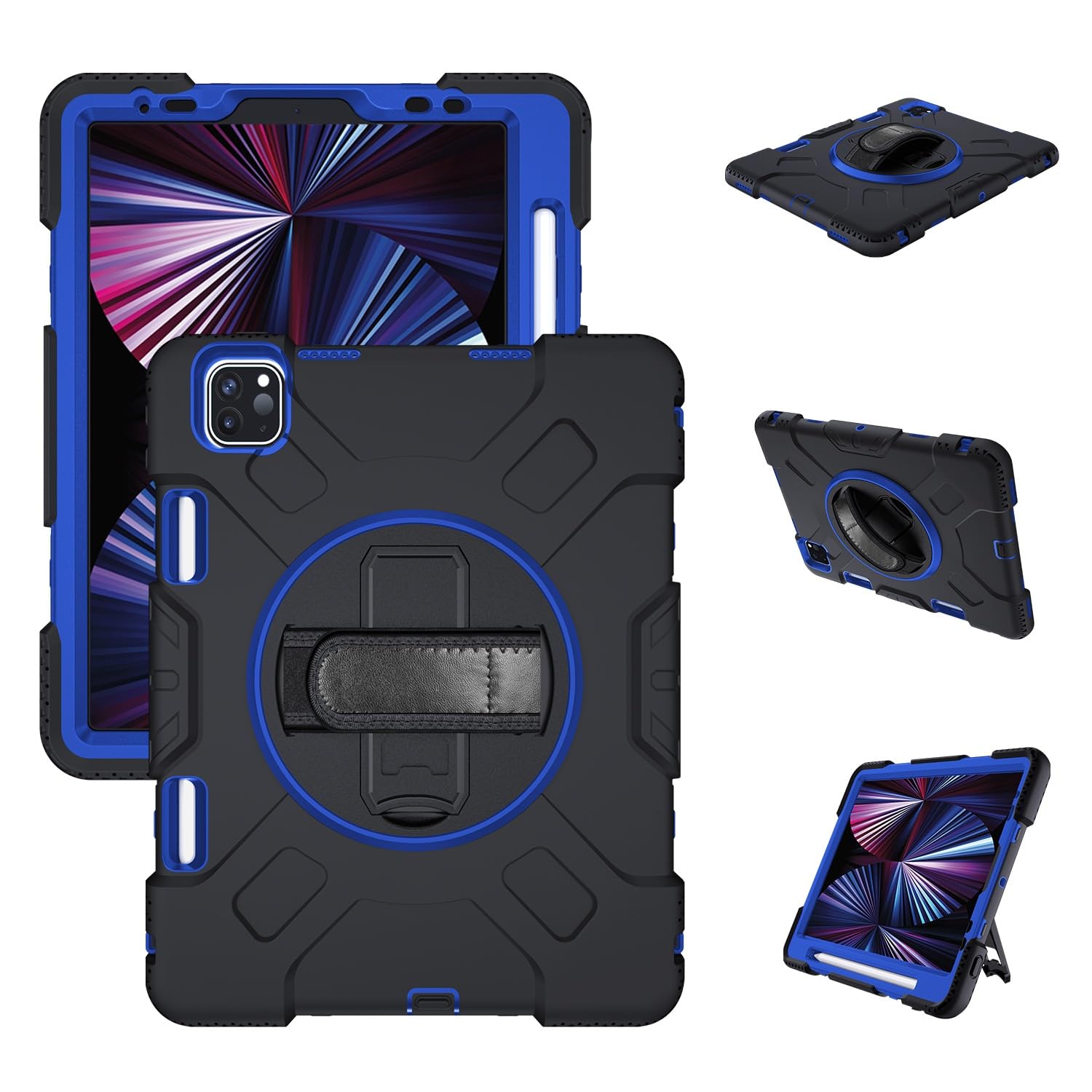 Coque iPad Pro 11 2022 protection robuste 4e Gen support rotatif 360 - 8