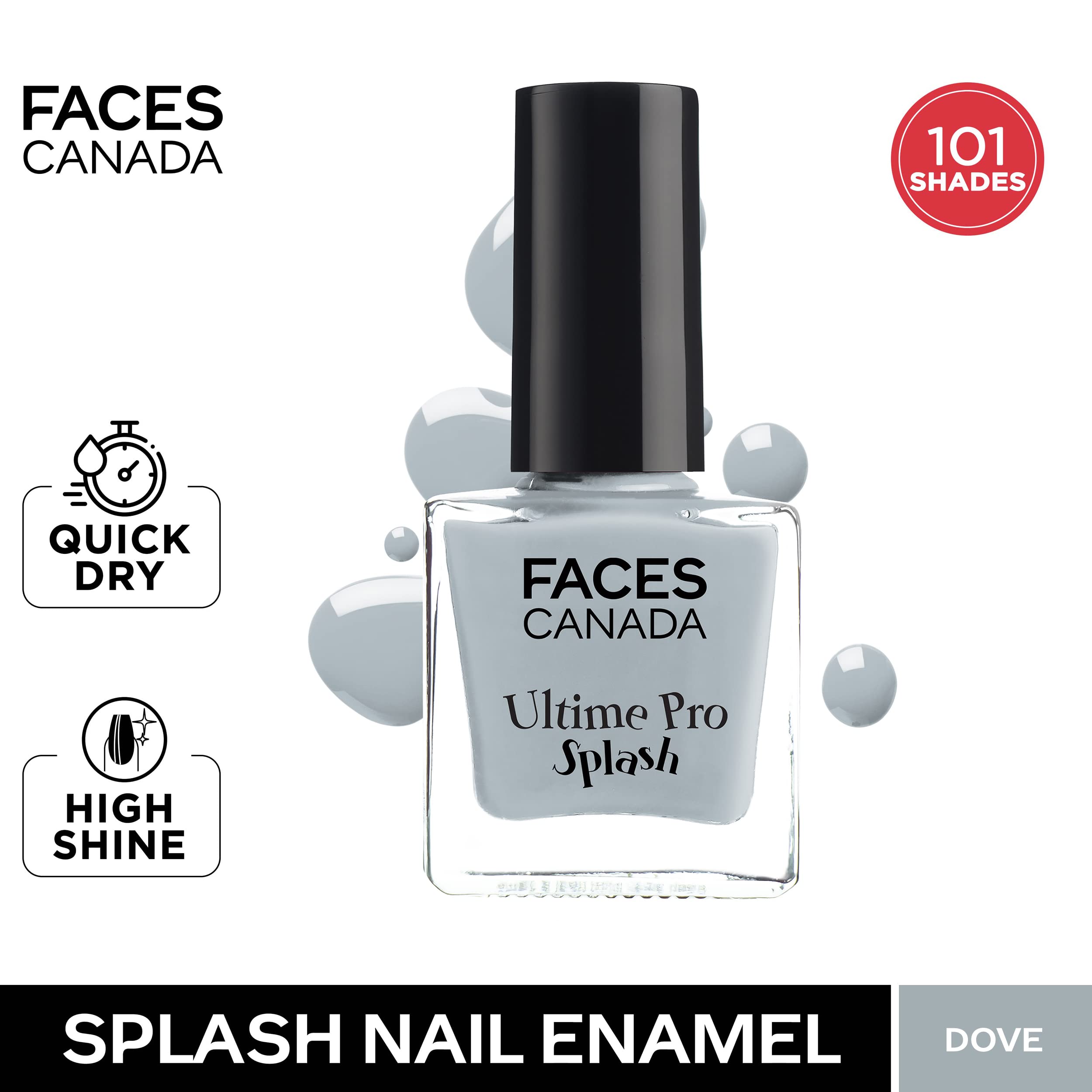 FACESCANADA Splash Nail Enamel Dove 38 8ml