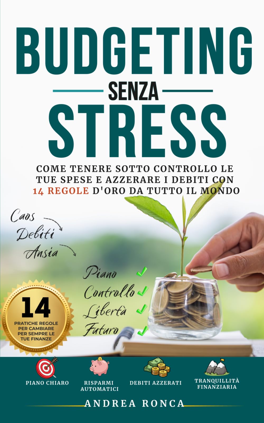 BUDGETING SENZA STRESS: Come tenere sotto controllo le tue spese e azzerare i debiti con 14 regole d'oro da tutto il mondo