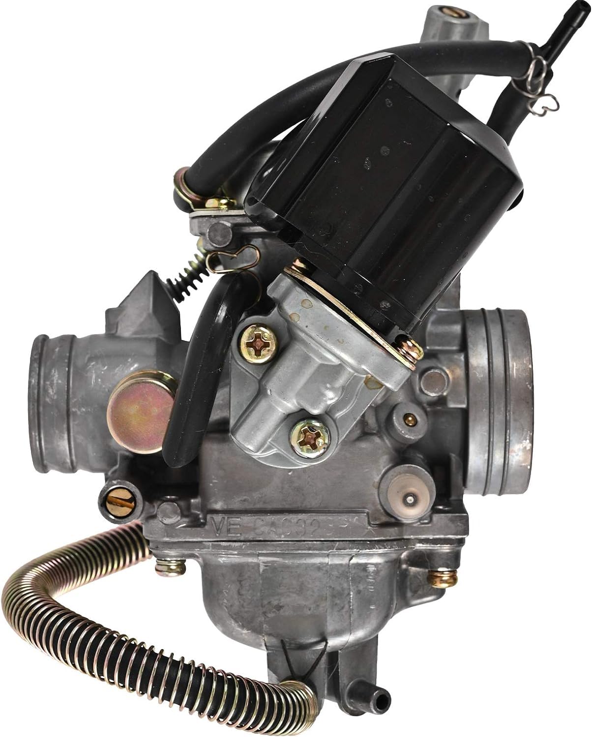 GY6 125 cc 150 cc carburador para motores de 4 tiempos, Elektrochoke, Scooter, ATV, Go Kart, 152QMI, 157QMJ, con filtro de aire, colector de admisión, PD24J carburador de 24 mm