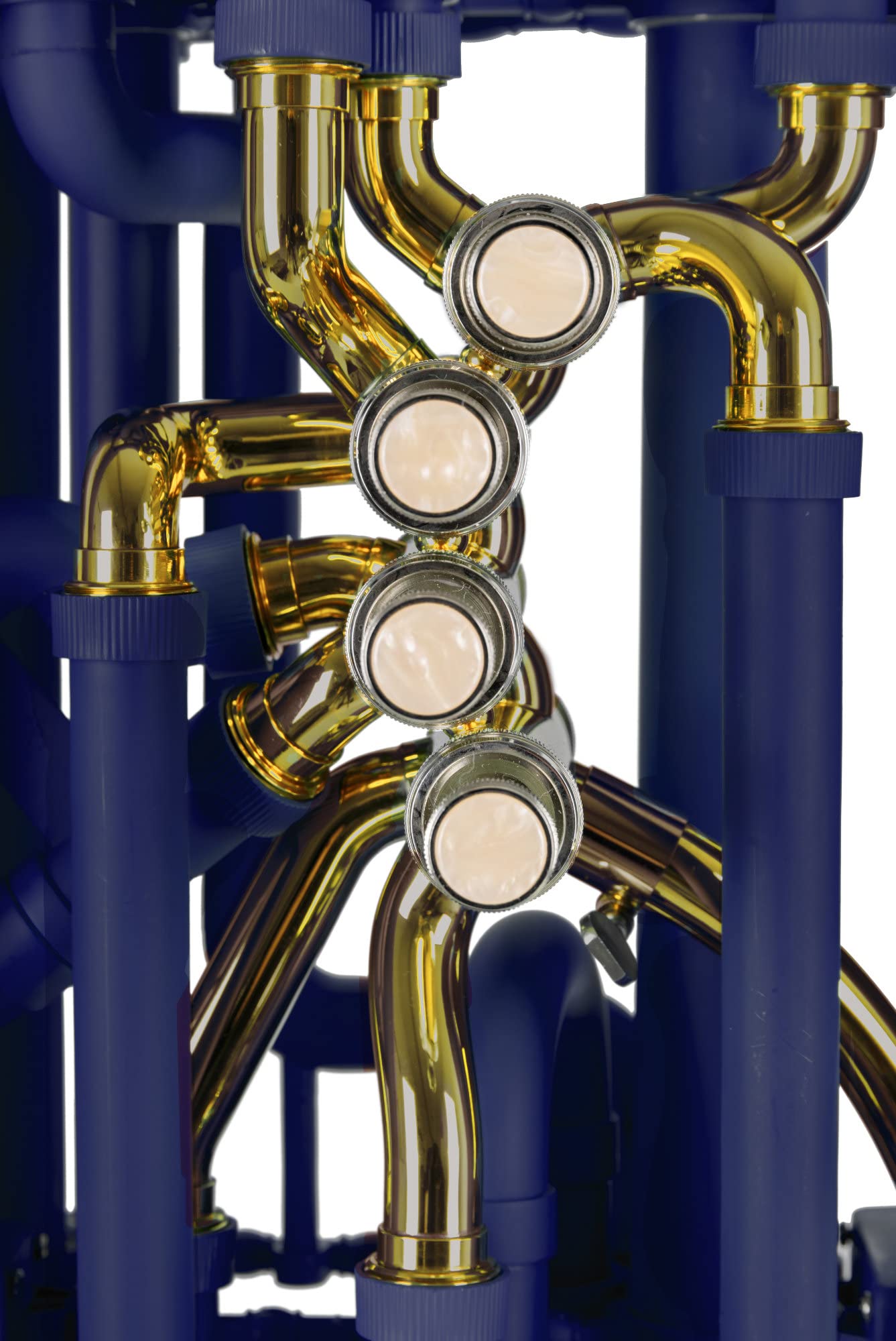 Classic Cantabile KT-30MB MardiBrass Tuba Bb de plástico azul mate