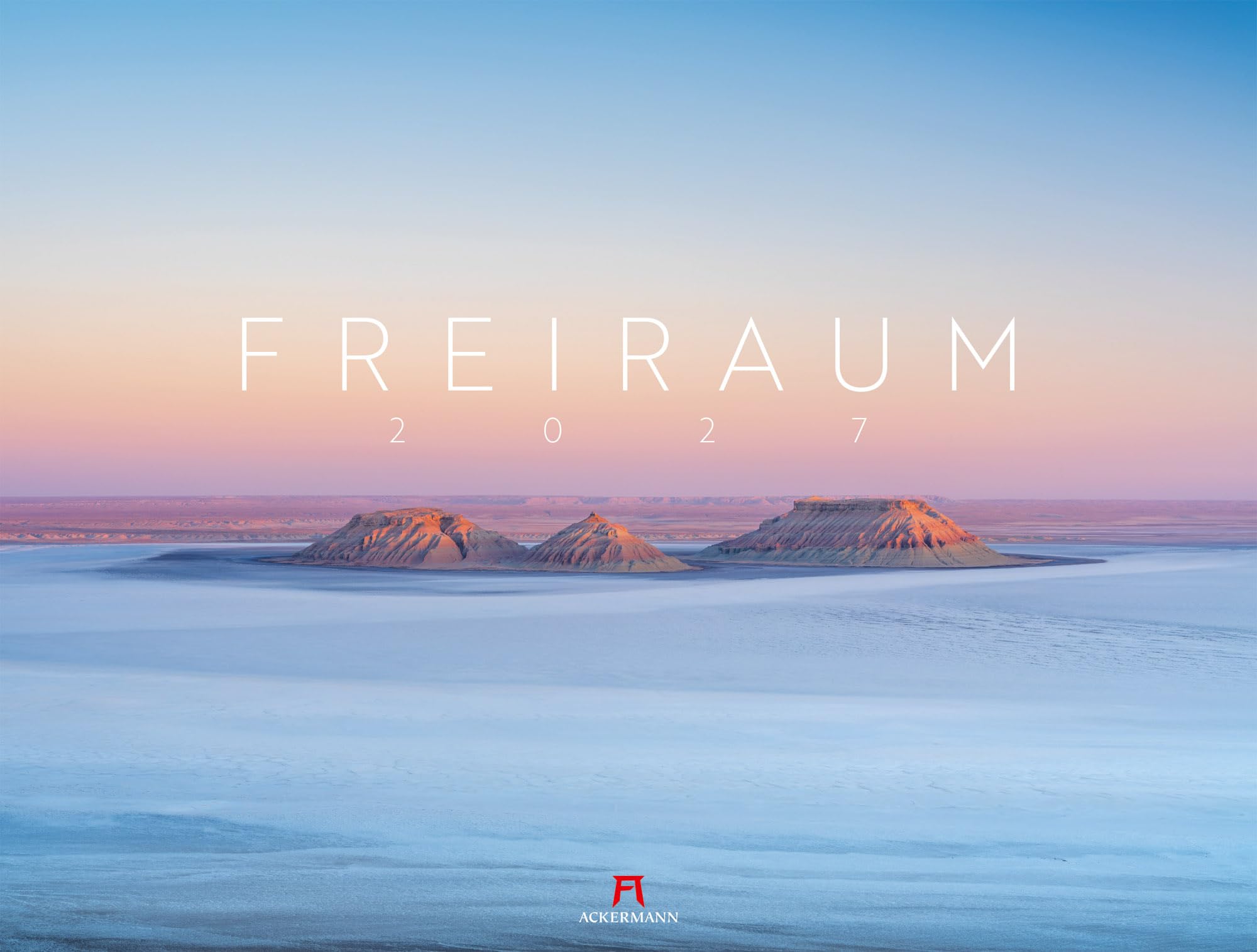 Freiraum Kalender 2027: Hochwertiger Landschaftskalender im großen Querformat (66x50 cm) | Minimalismus in Natur und Landschaft