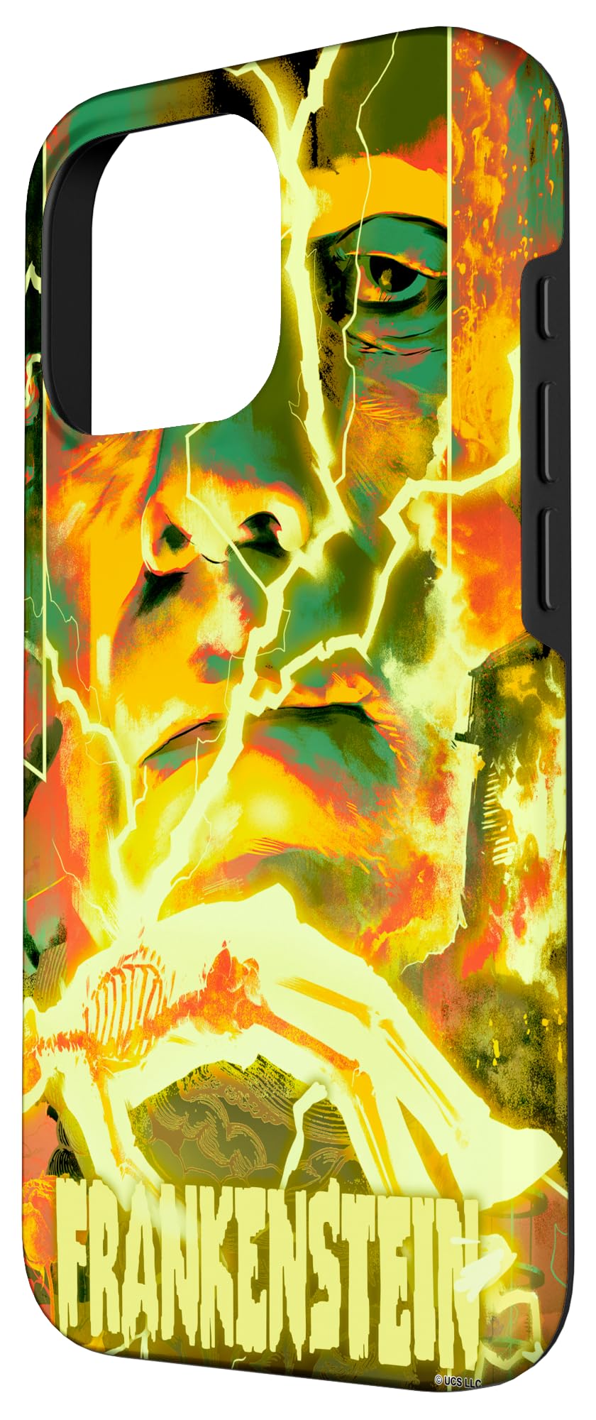 iPhone 16 Pro Universal Monsters Artist Series Frankenstein Poster Case - Image 2